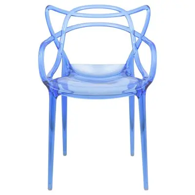 Milan Modern Wire Design Chair, Set of 2