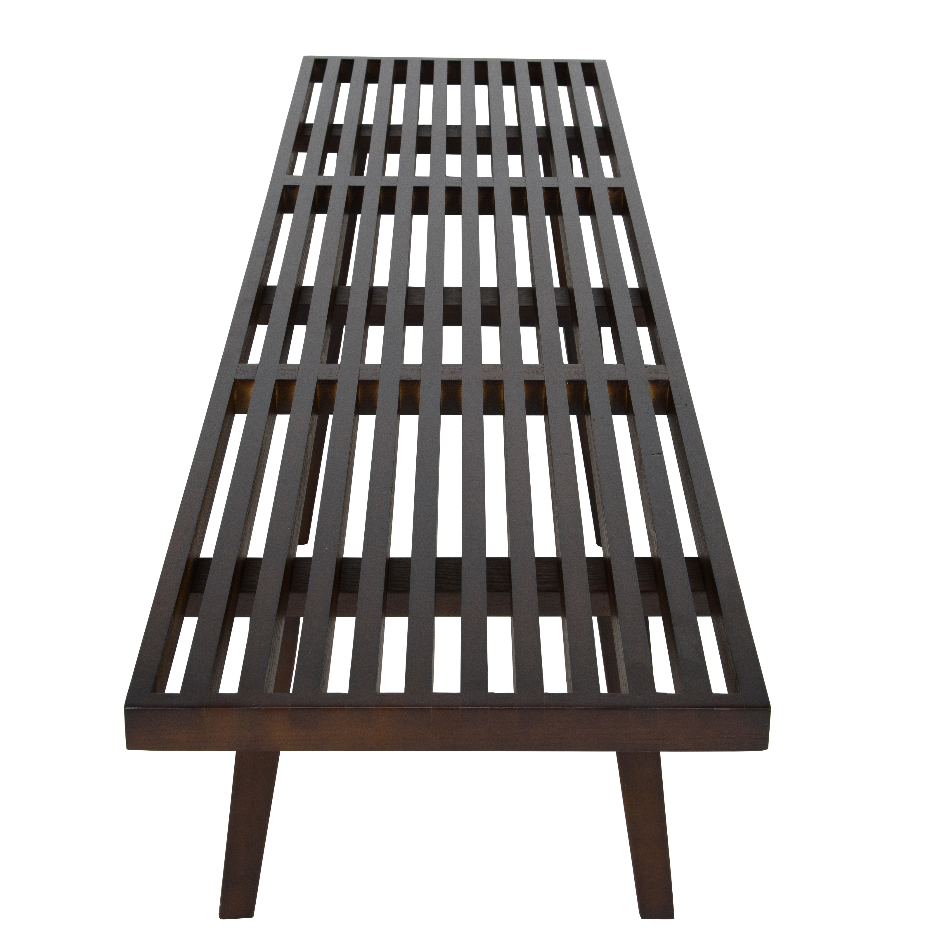 Mid-Century Inwood Platform Bench - 6 Feet