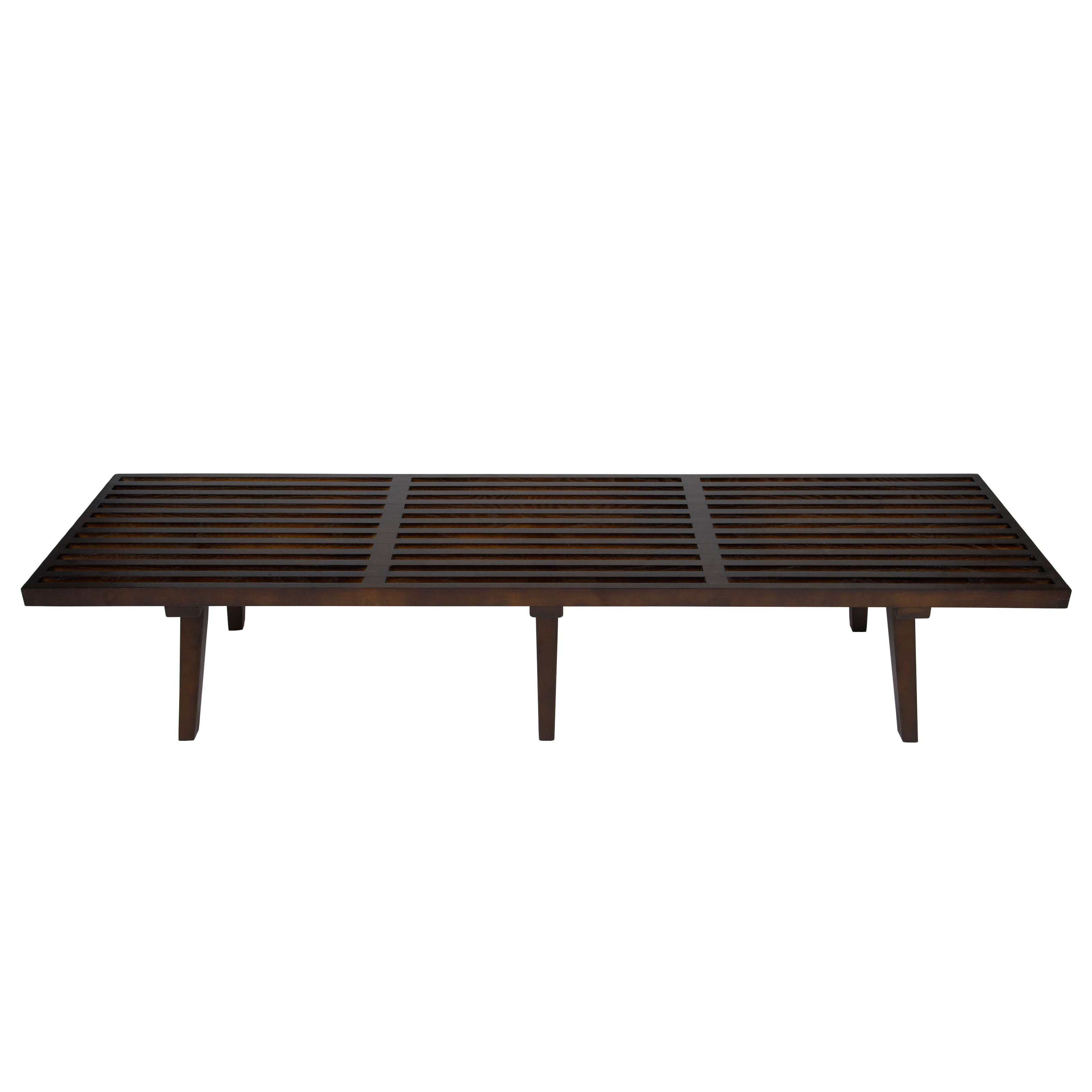 Mid-Century Inwood Platform Bench - 6 Feet