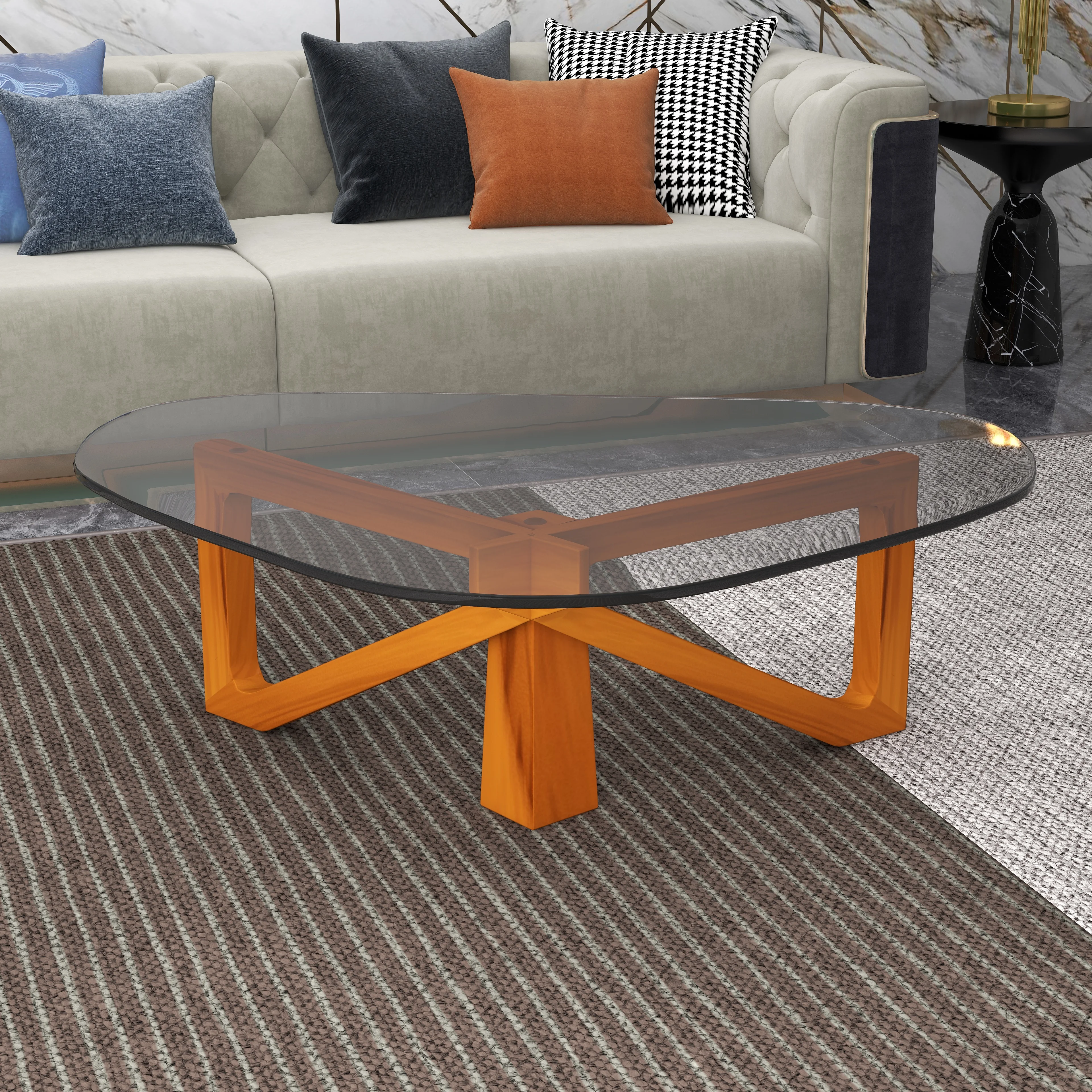 Imperial Triangle Coffee Table