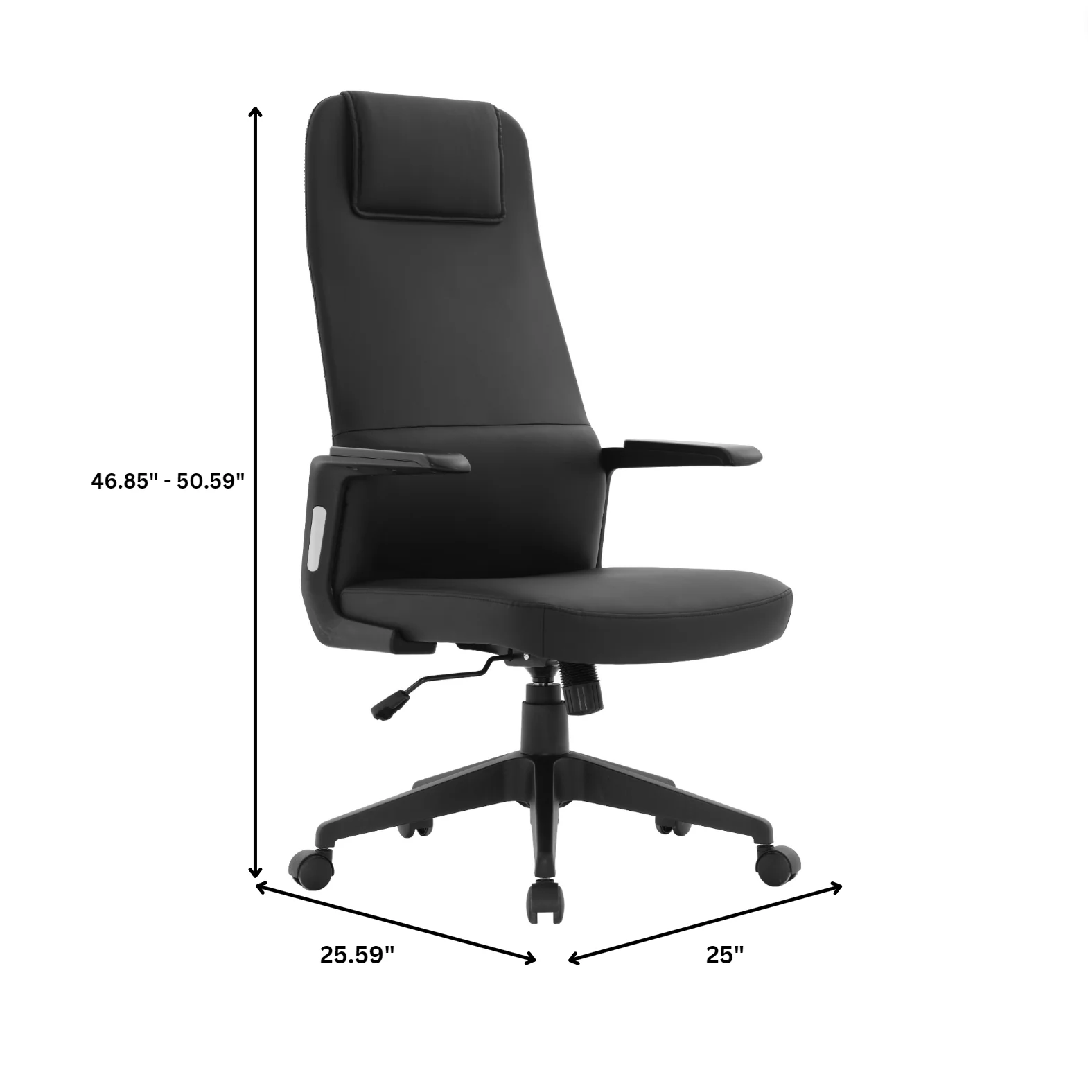 Nexa Collection Modern Office Chair In Black