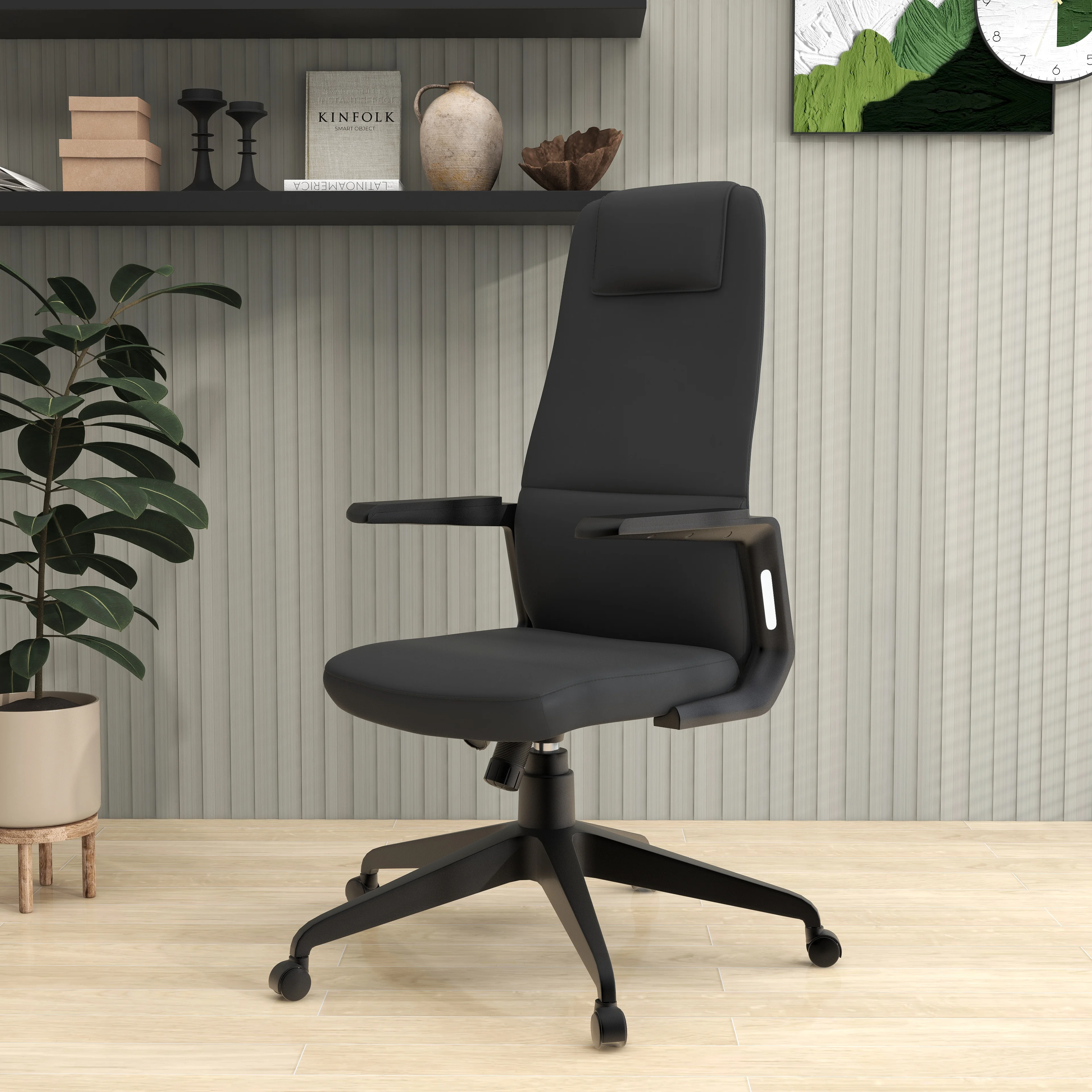 Nexa Collection Modern Office Chair In Black
