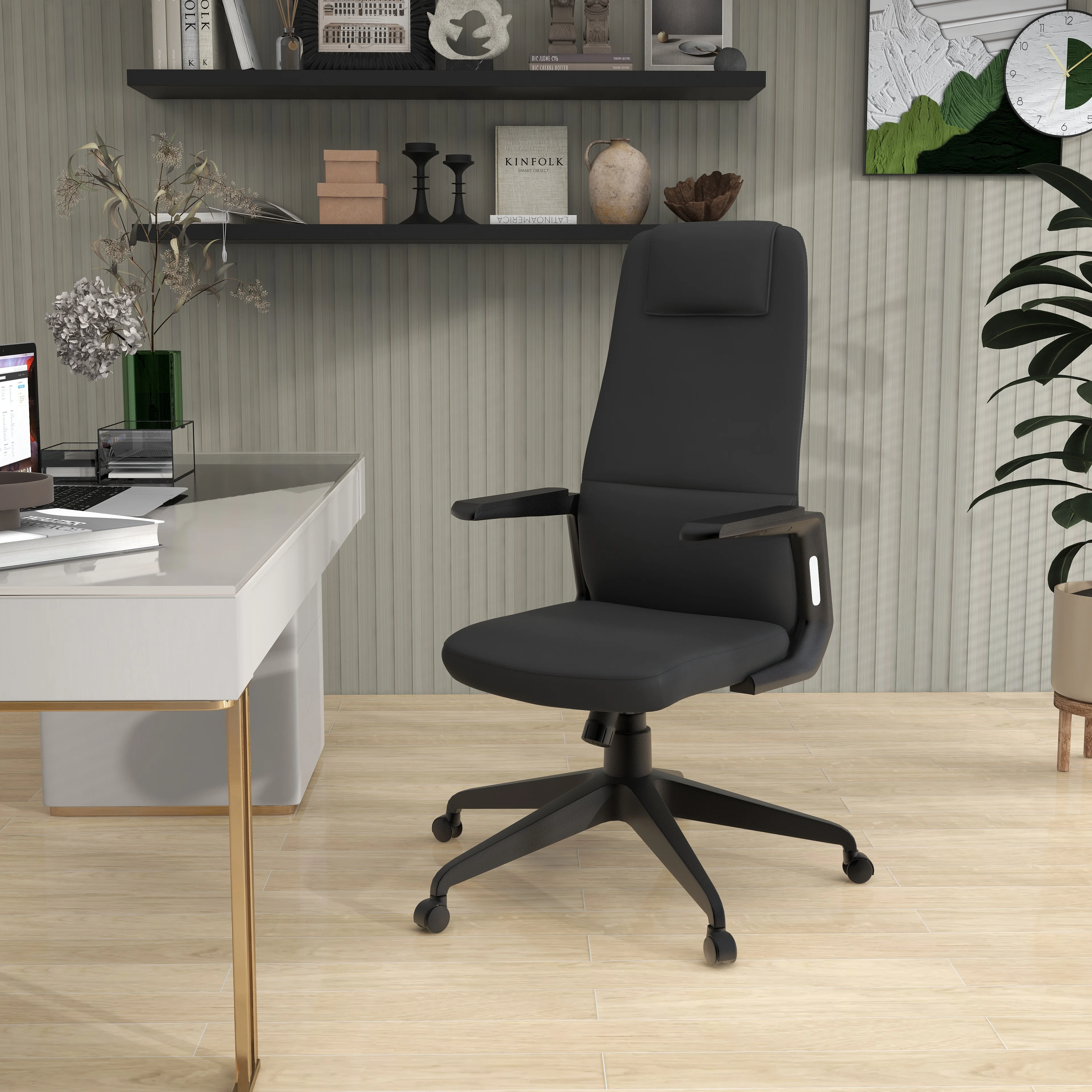 Nexa Collection Modern Office Chair In Black