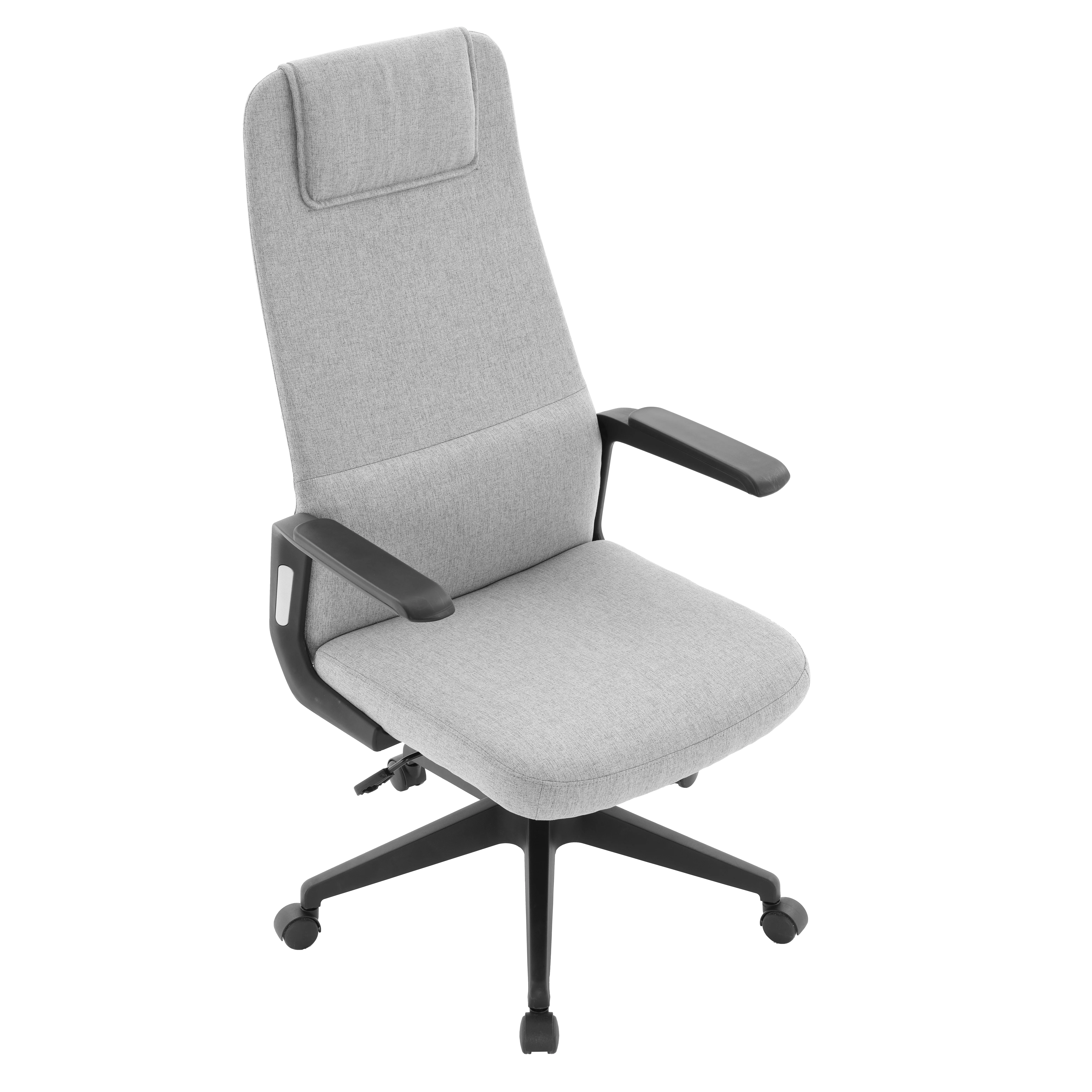 Nexa Collection Modern Office Chair In Grey Fabric