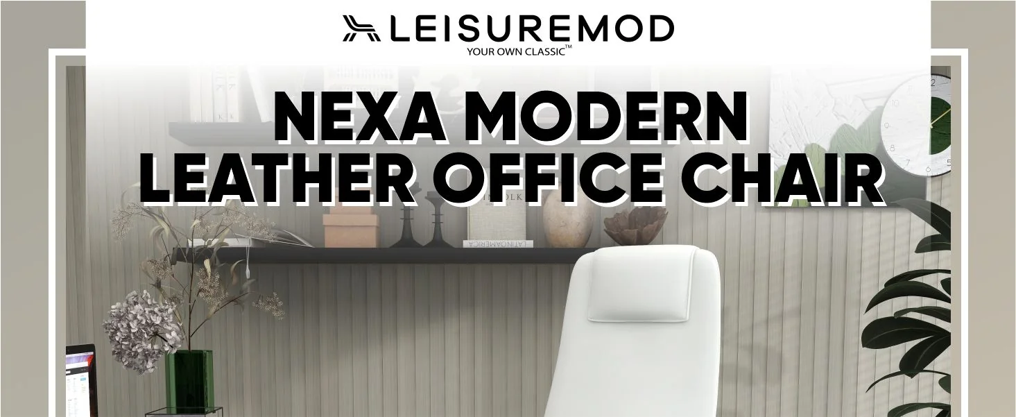 Nexa Collection Modern Office Chair In White