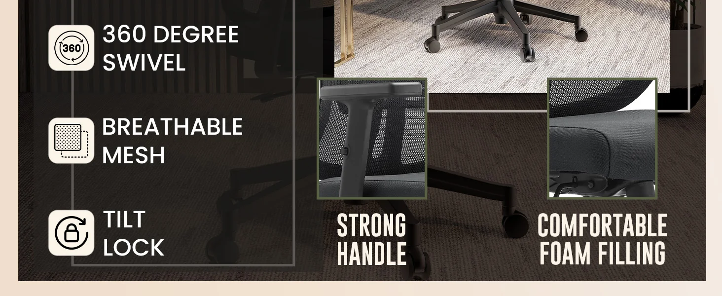 Office Nift Series Office Task Chair In Black