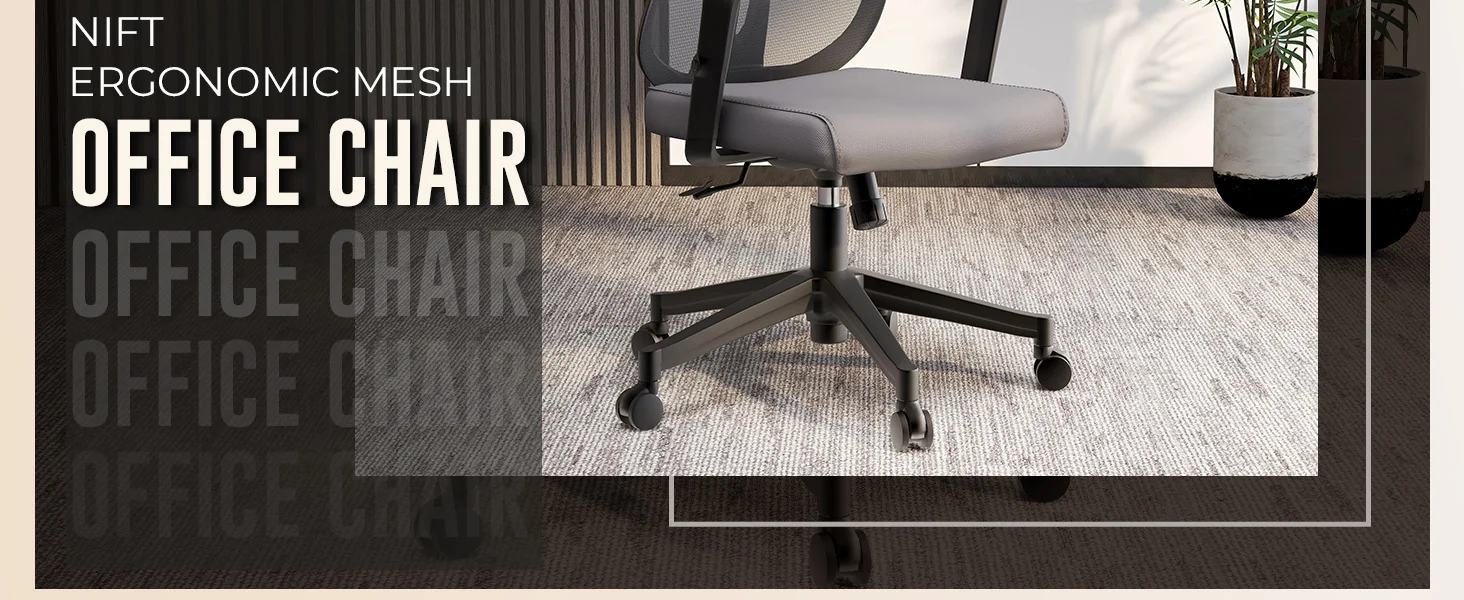 Office Nift Series Office Task Chair In Grey
