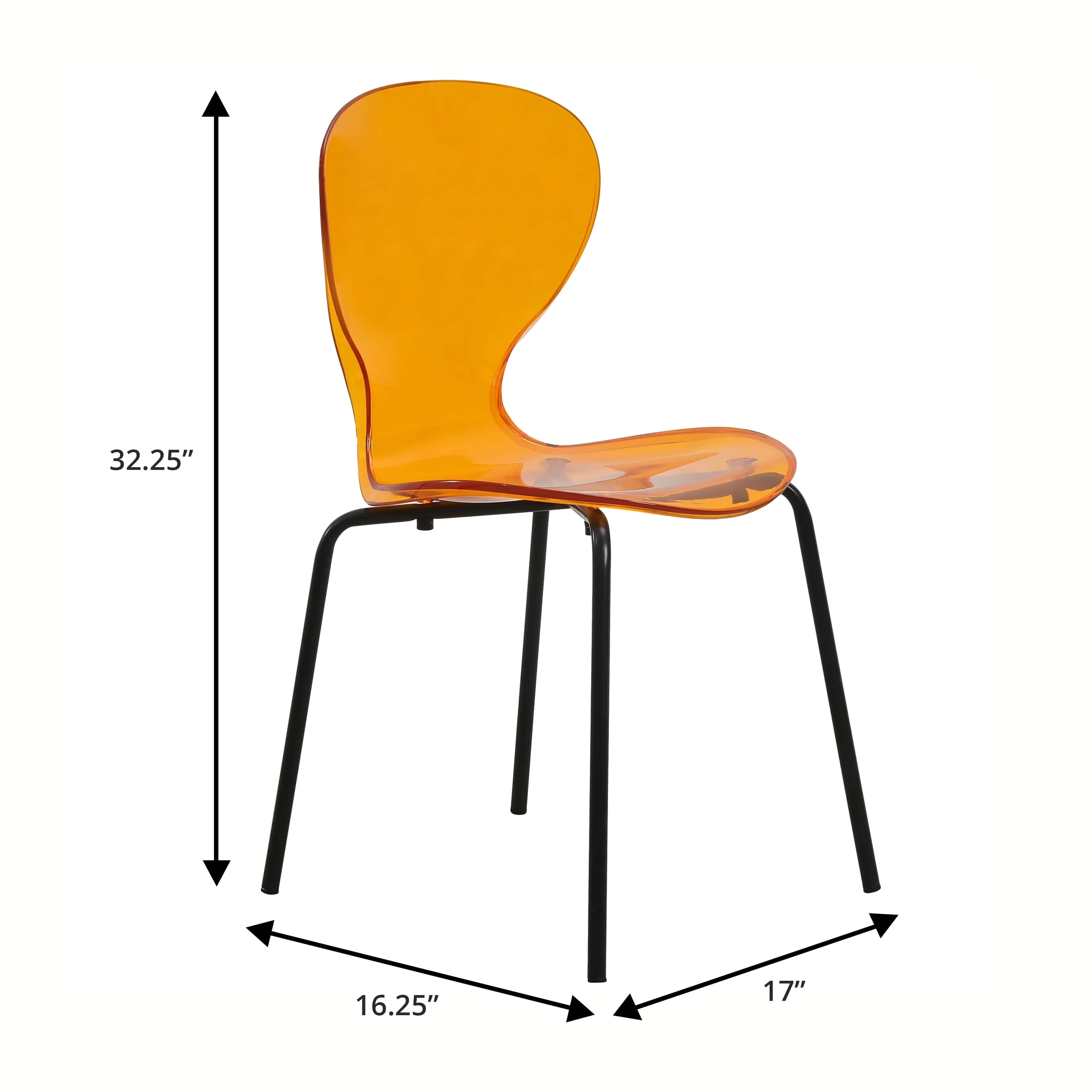 5-Piece Dining Set Round Black MDF Dining Table and 4 Plastic Dining Chairs with Black Base