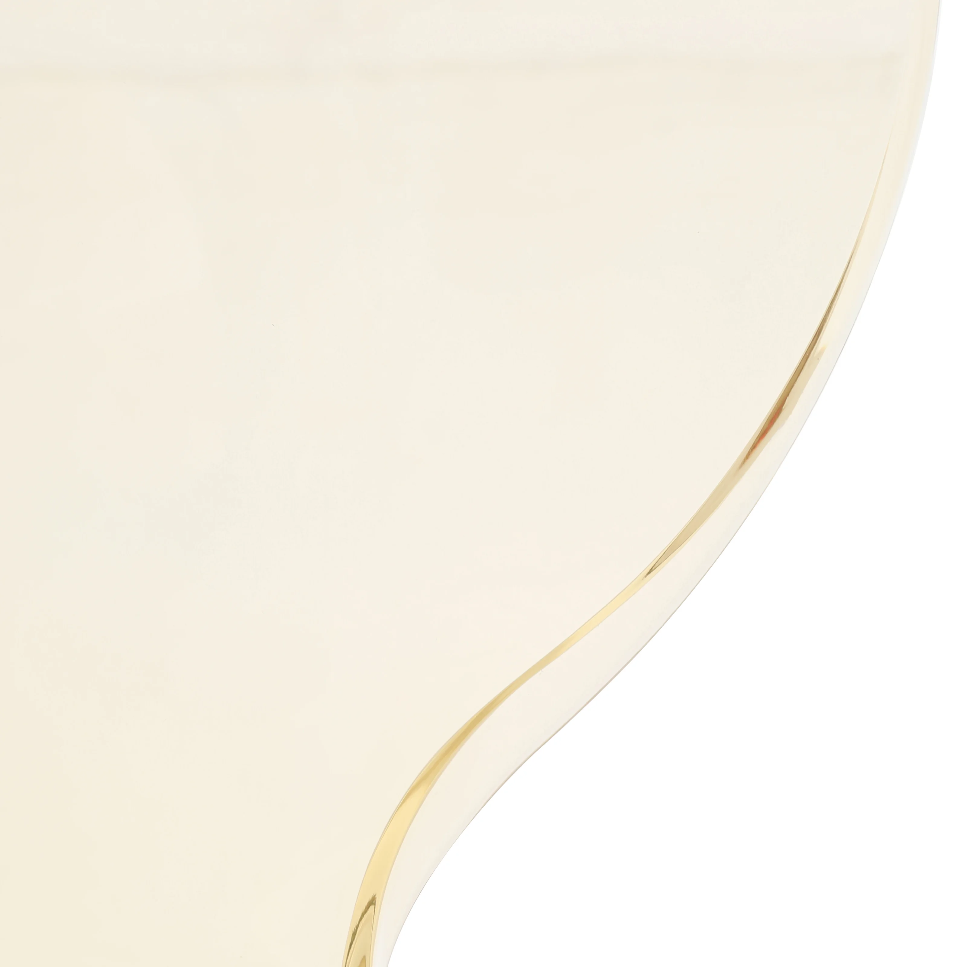 Modern Oyster Transparent Side Chair in White Base Set of 2