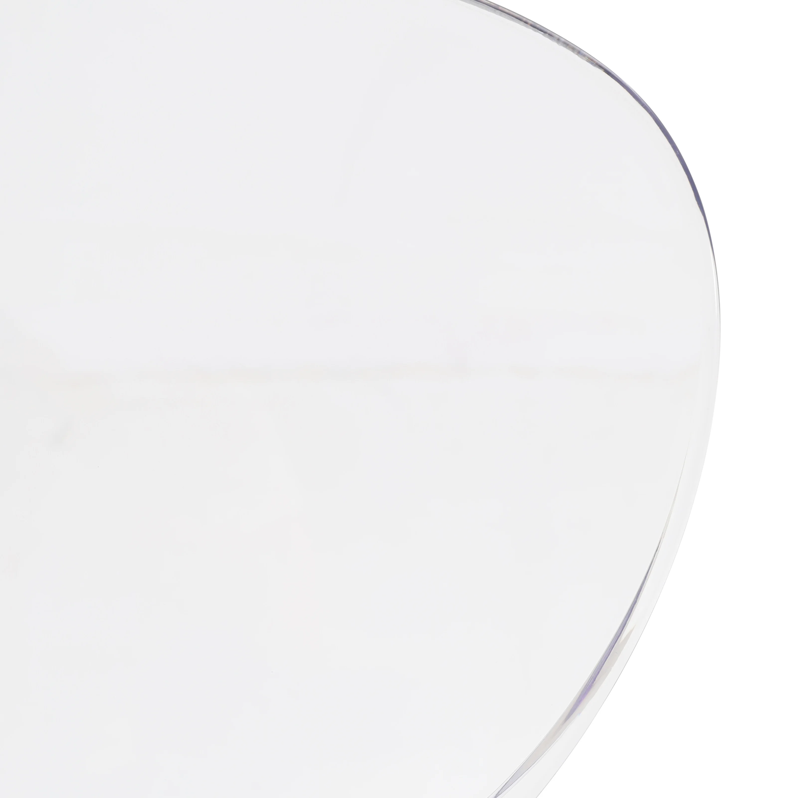 5-Piece Dining Set Round White MDF Dining Table and 4 Plastic Dining Chairs with White Base