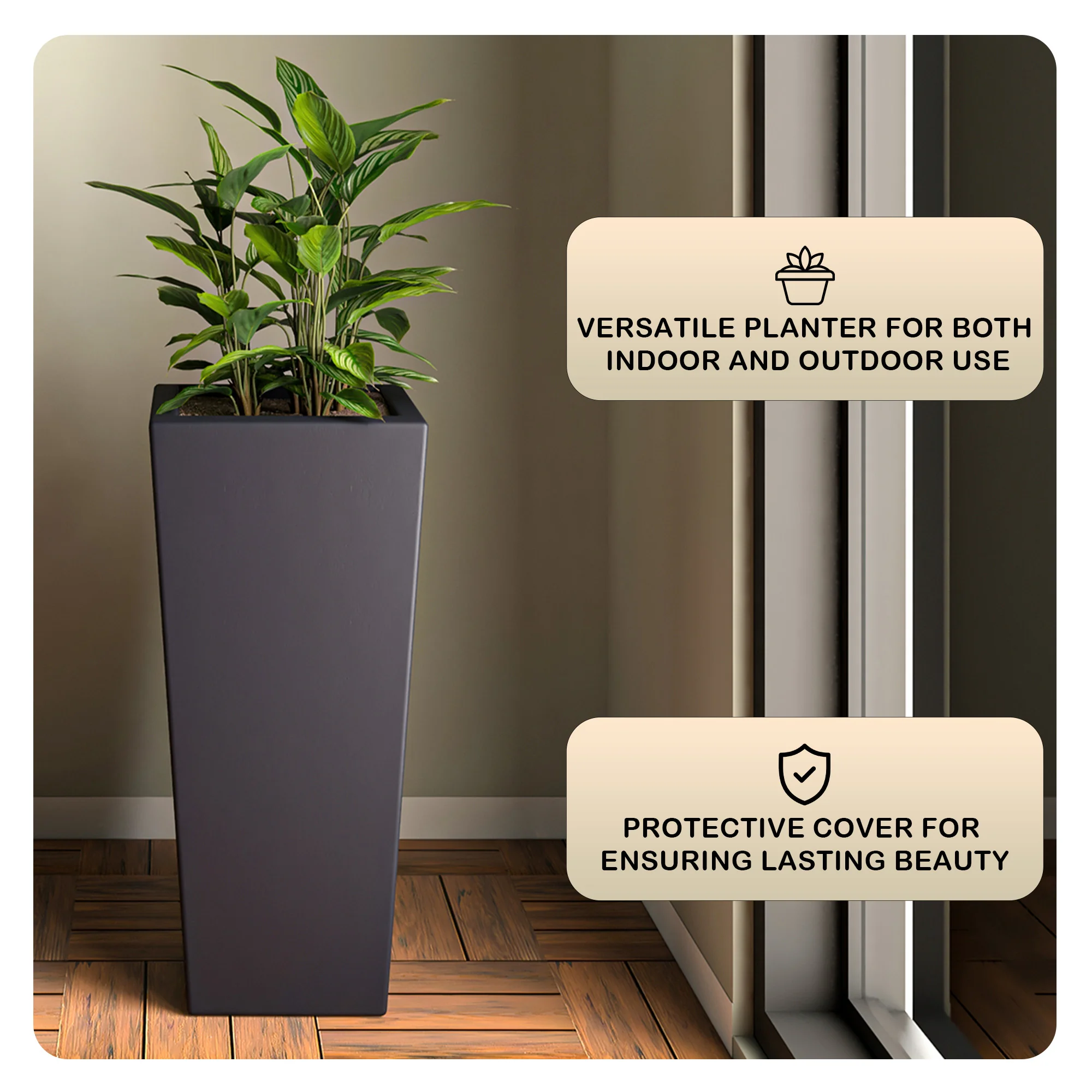 Orna Planter Set Black