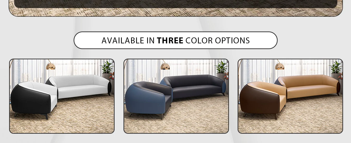 Opula Collection Sofa Set, 2 Single Seaters, and 3 seater In Brown