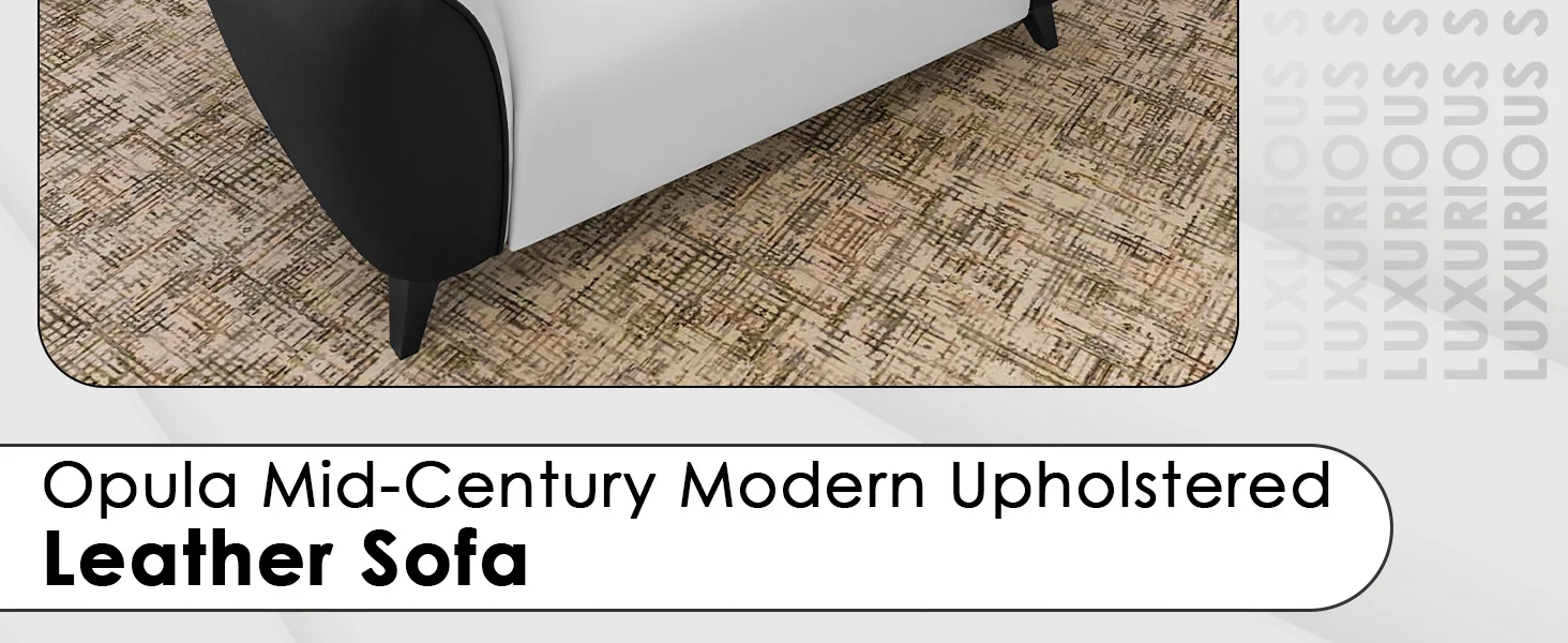 Opula Collection Single Seater Sofa In Black and White