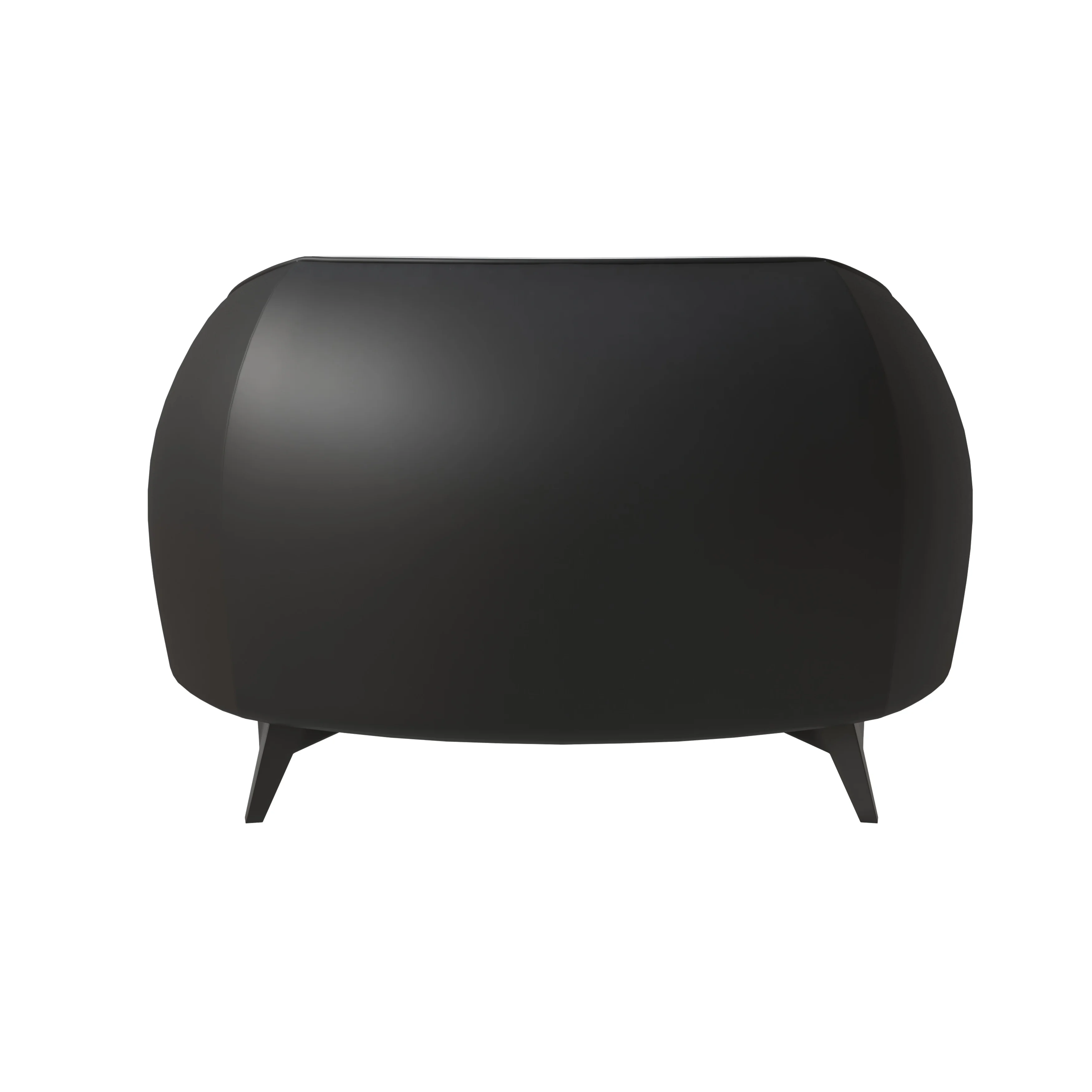 Opula Collection Single Seater Sofa In Black and White