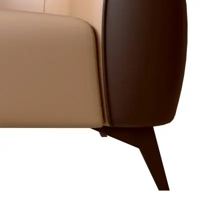 Opula Collection Single Seater Sofa In Brown