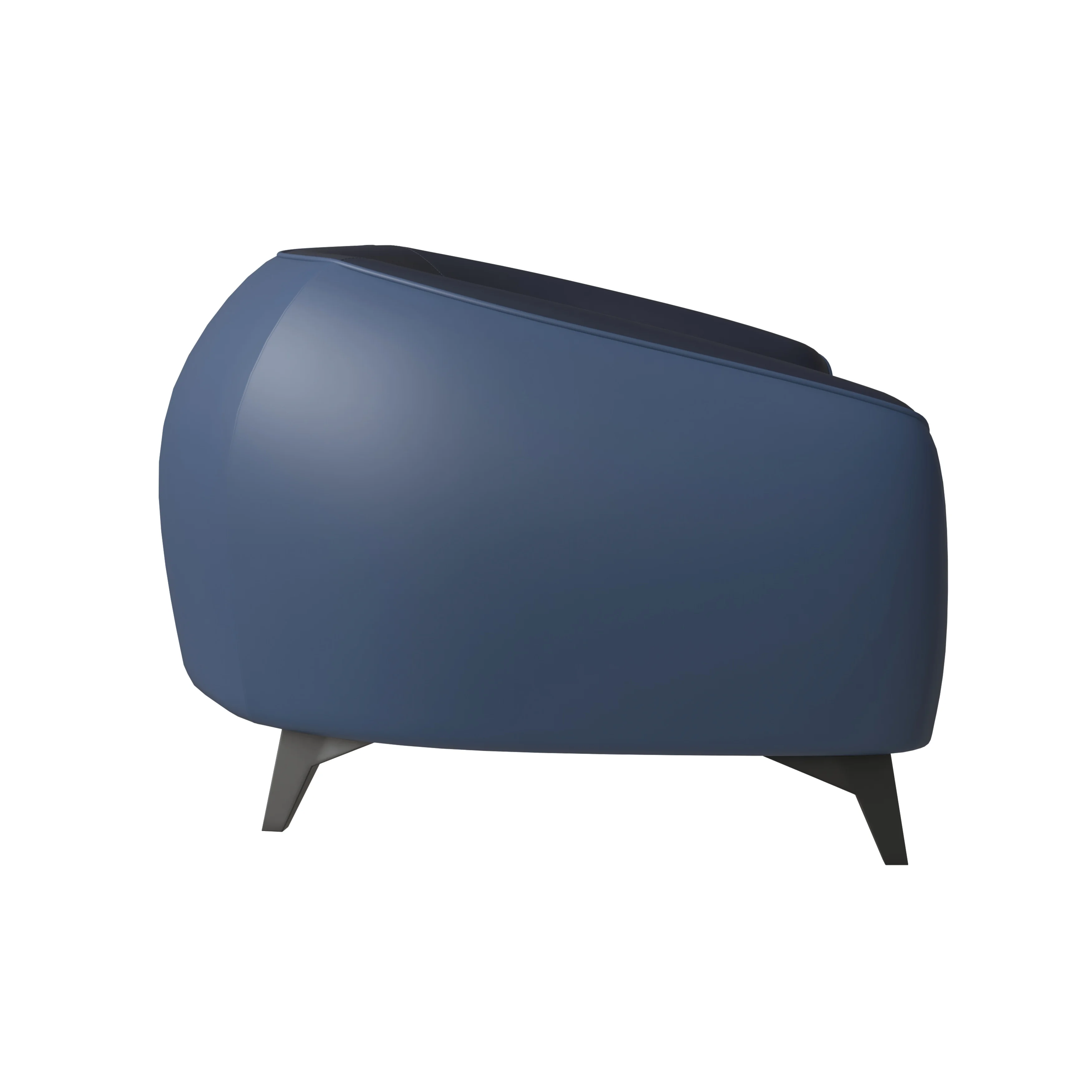 Opula Collection Single Seater Sofa In Blue