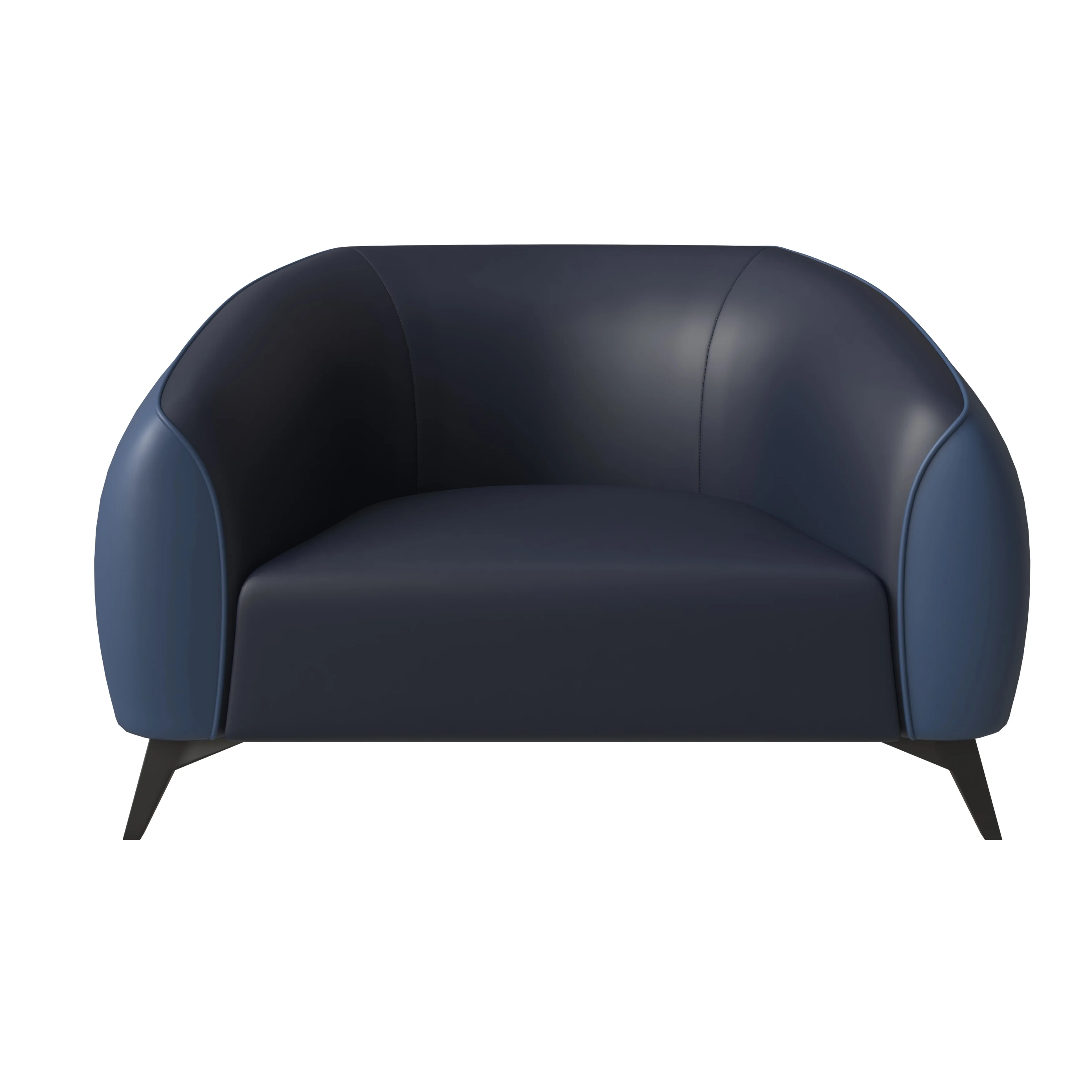 Opula Collection Single Seater Sofa In Blue