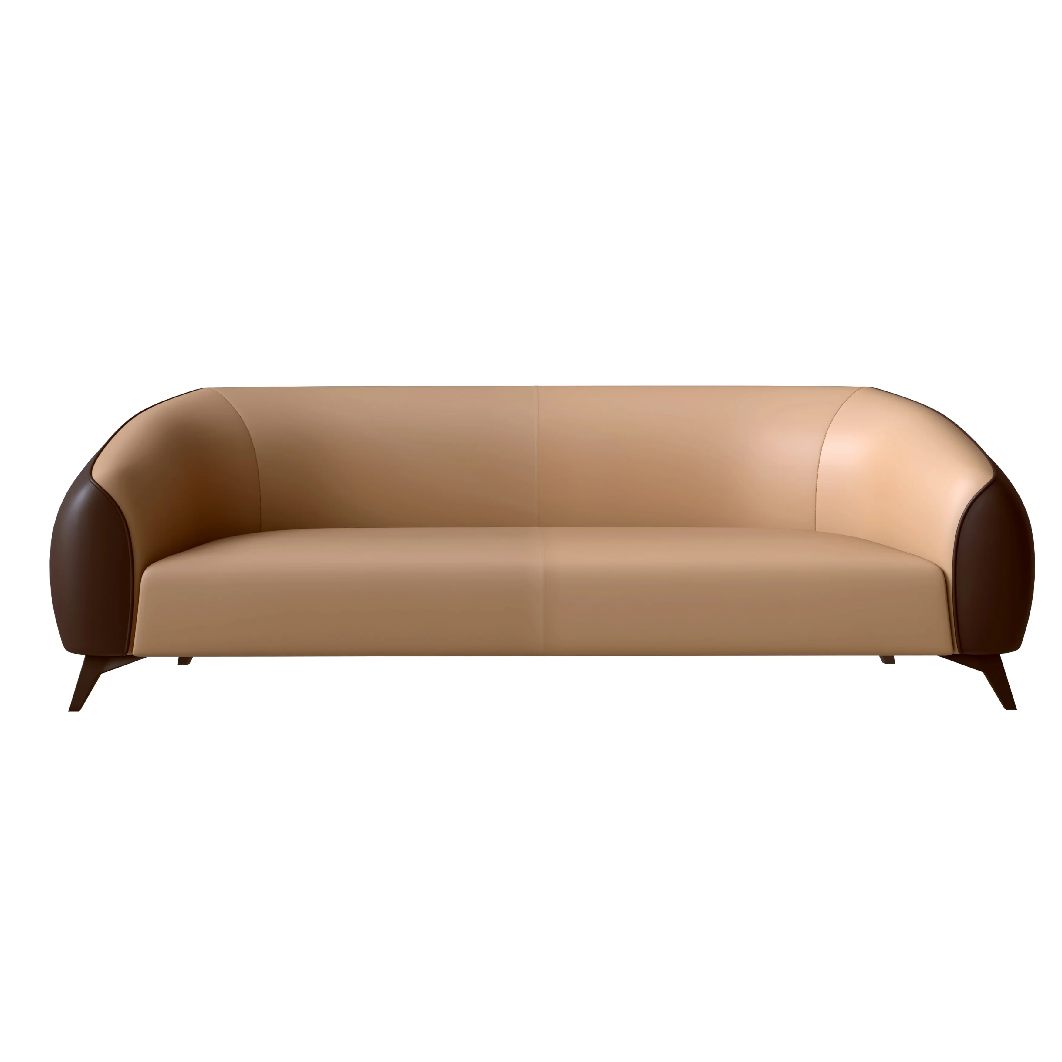 Opula Collection Three Seater Sofa In Brown