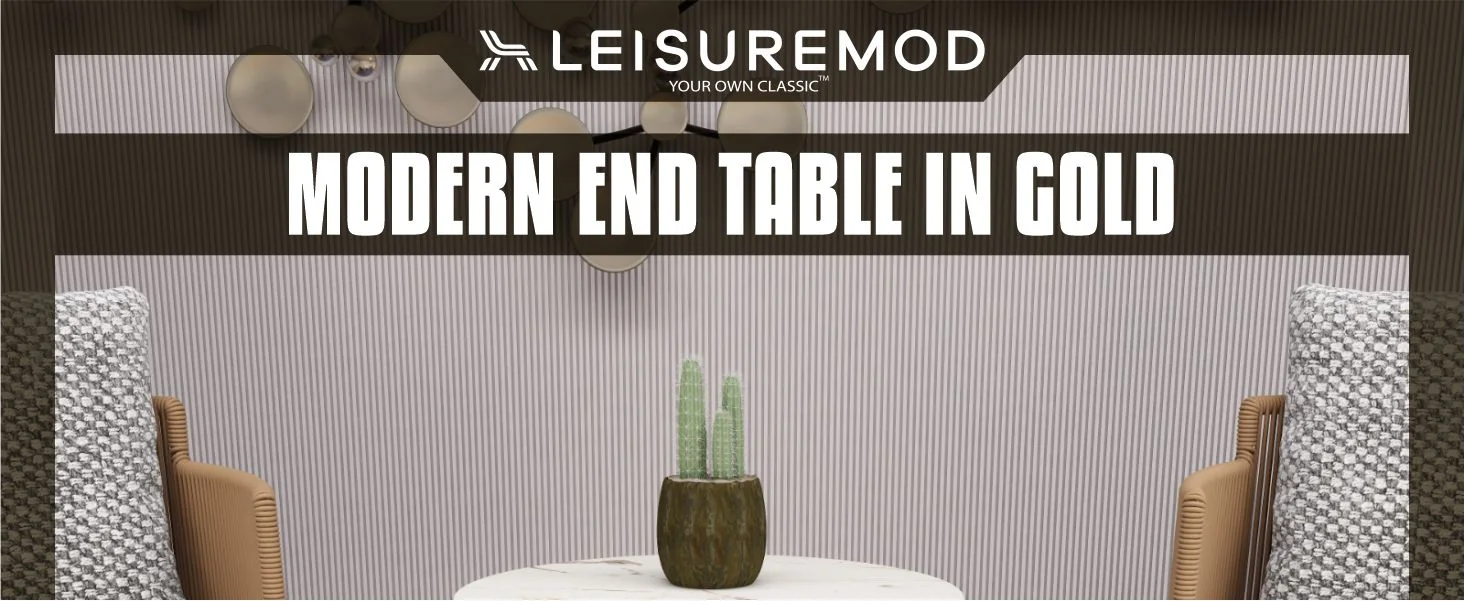 Oslo Collection Modern End Table In Grey