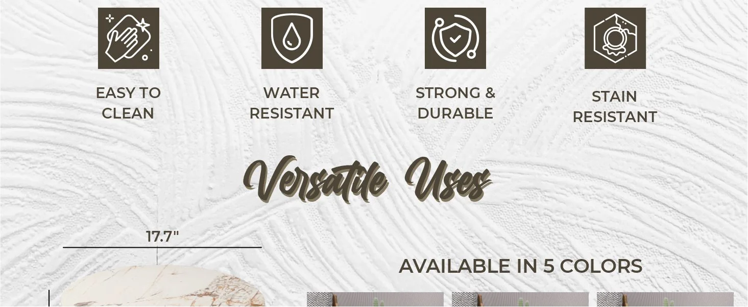 Oslo Collection Modern End Table In Stone Black