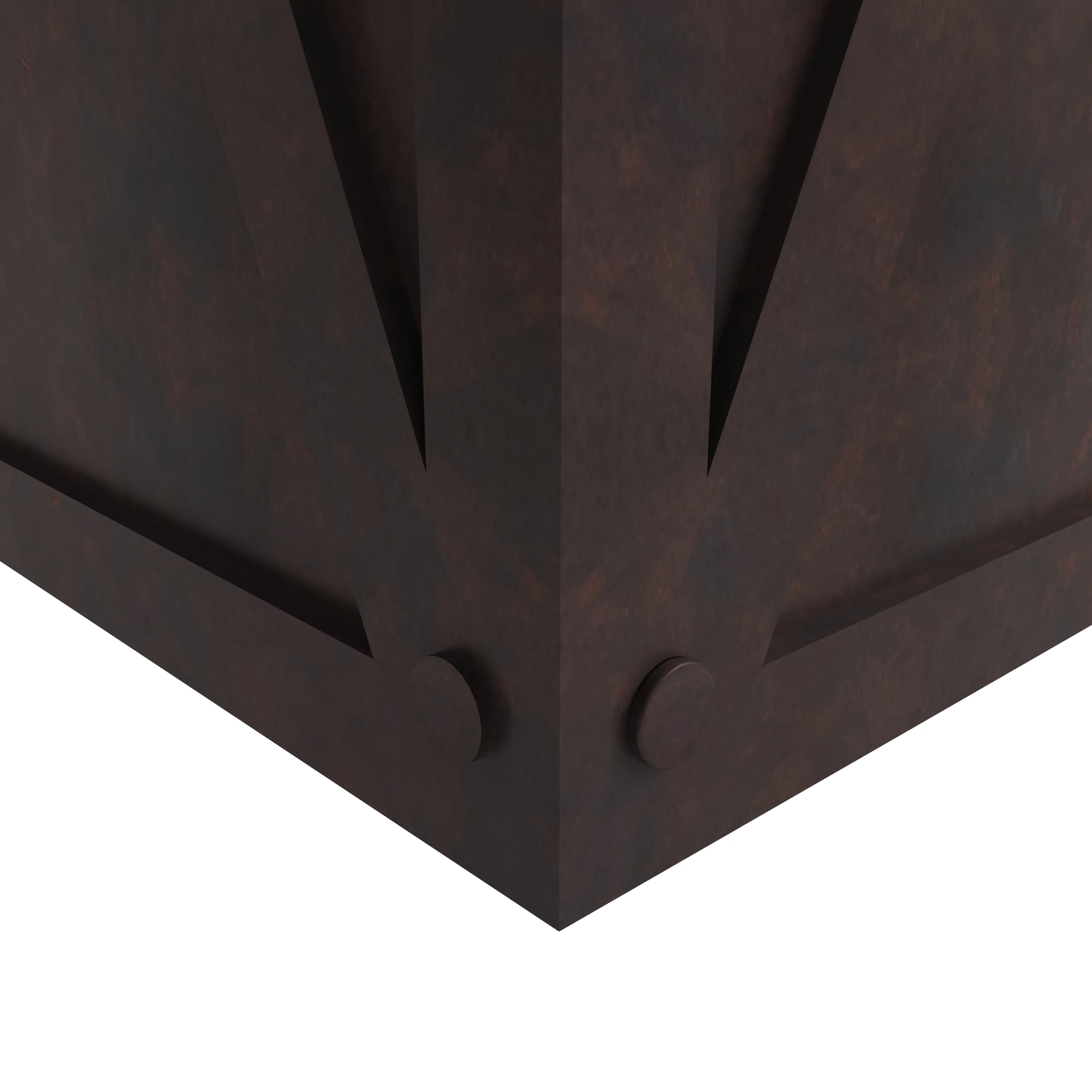 Papyrus Series Rectangle Fiber Stone Planter in Brown 14.2 x 14.2, 29 High