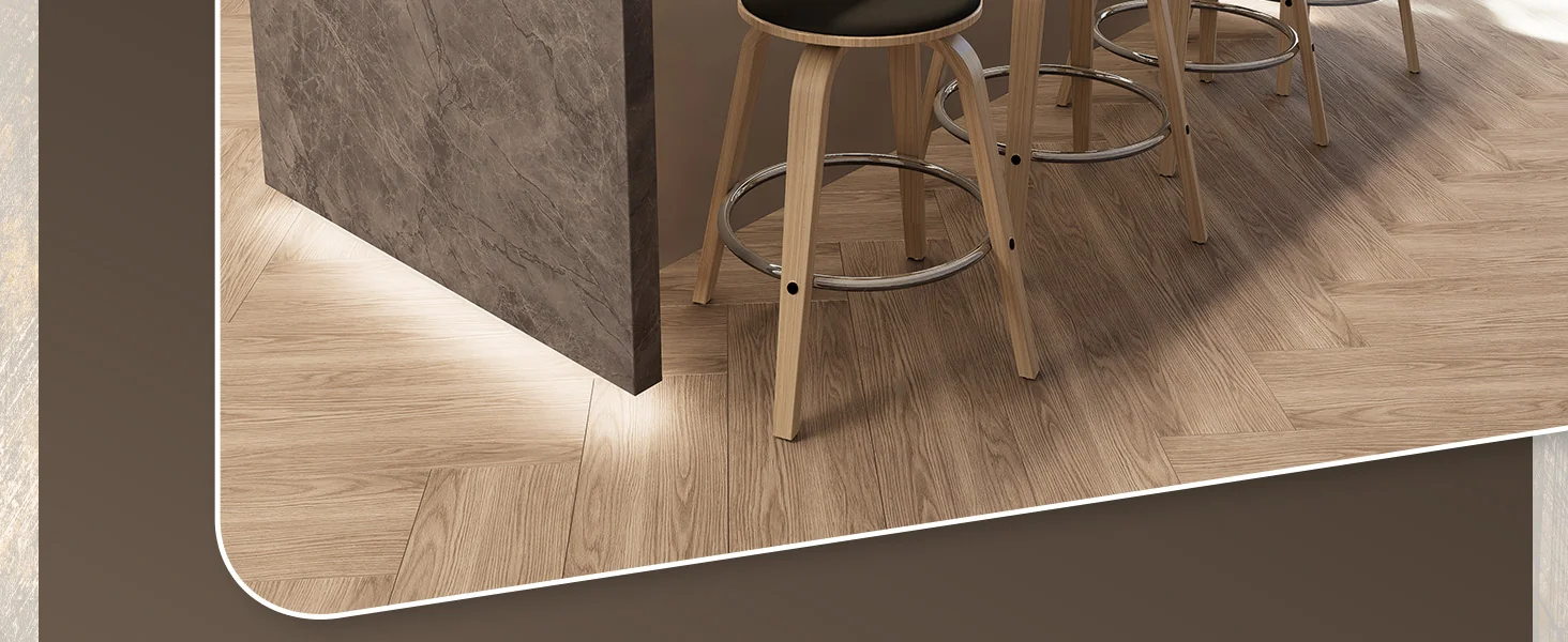 Wooden Counter Stool Pelya Collection Modern Style Washed Walnut color in Black