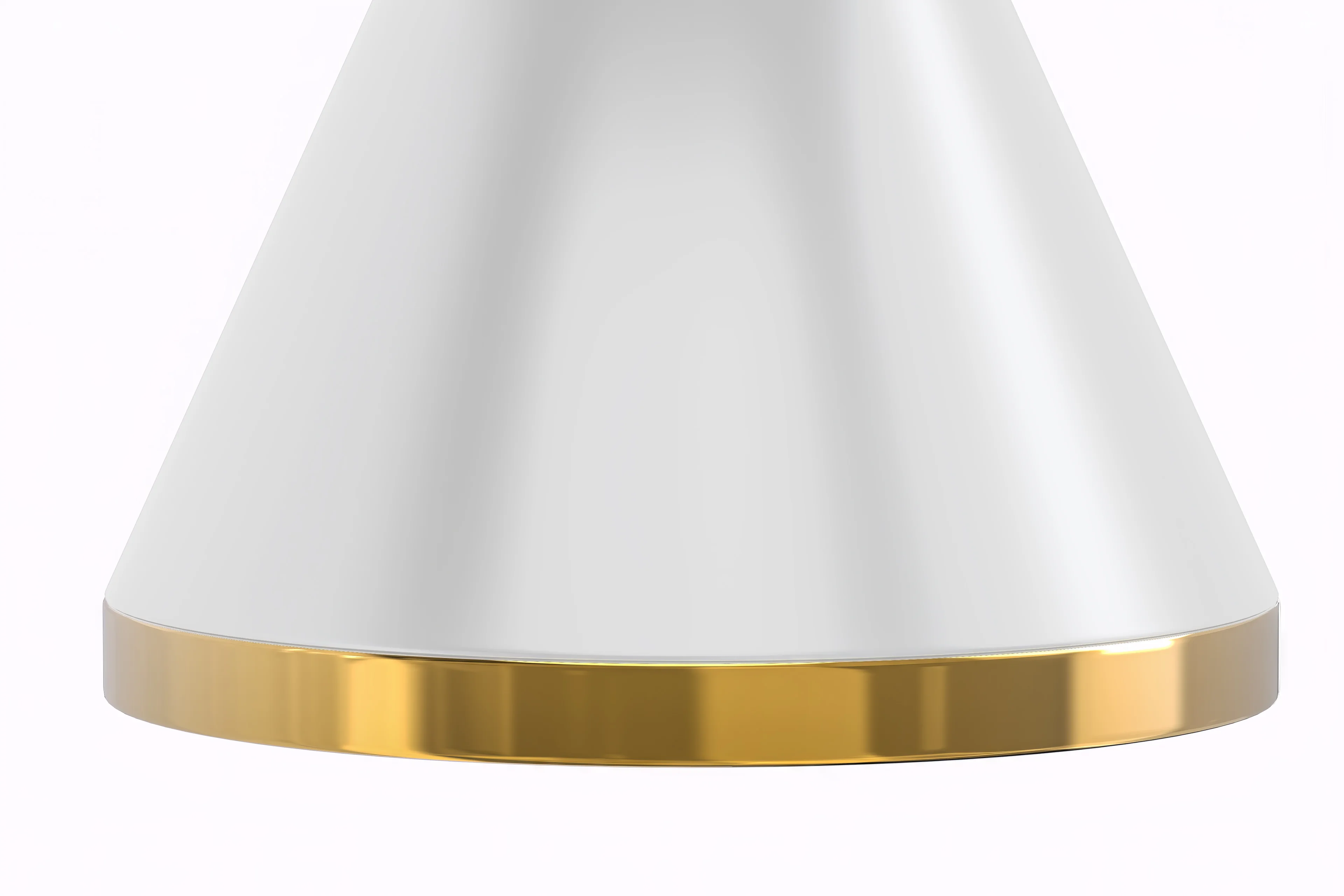 Qorvus Series Round Dining Table White\Gold Base with 60 Round Light Grey Sintered Stone Top