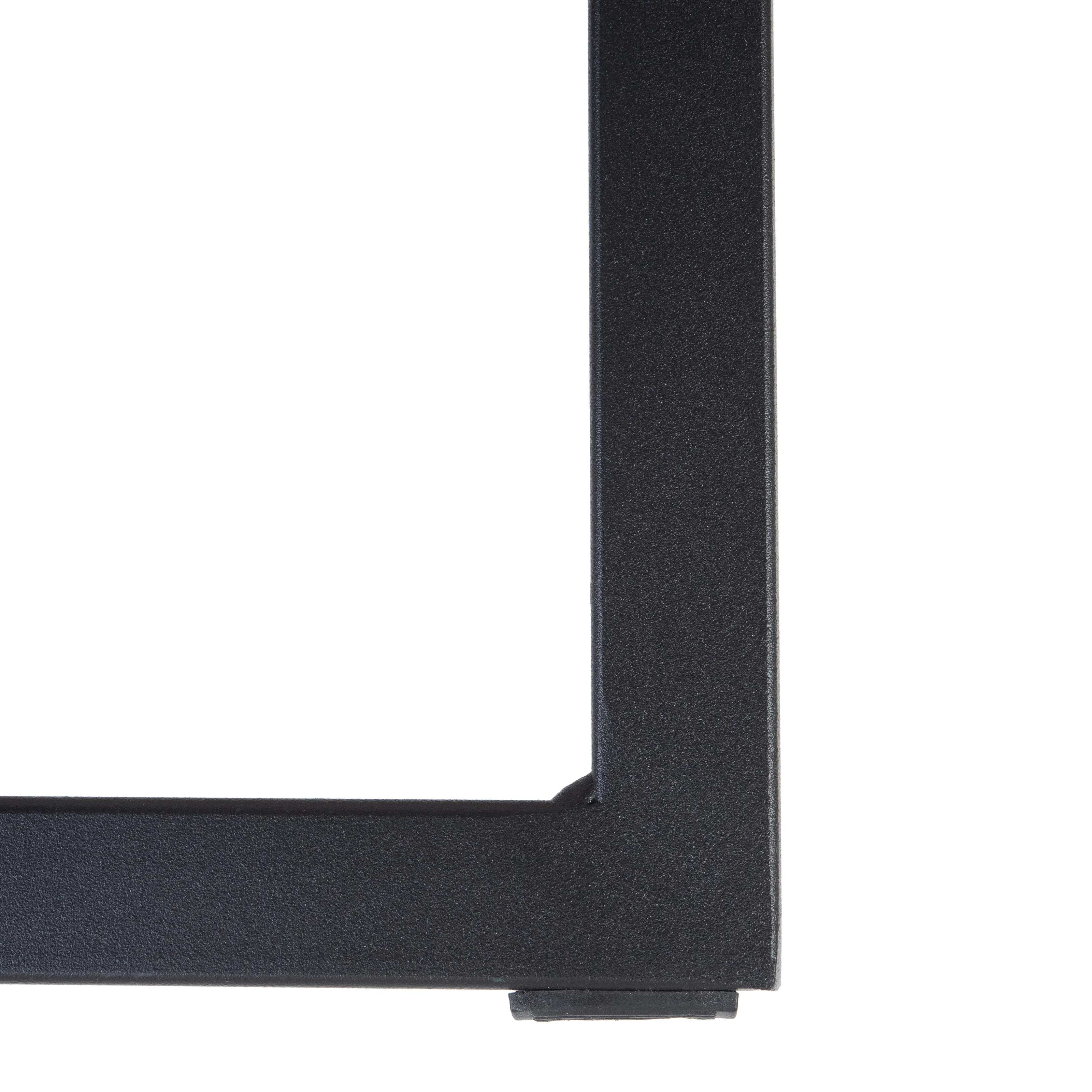 Quincy Leather Bar Stools With Metal Frame Set of 2