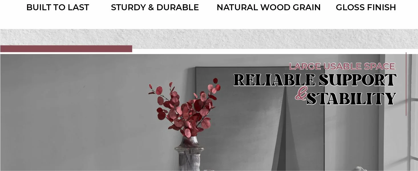 Riven Collection Modern Wooden 48" round dining table in black