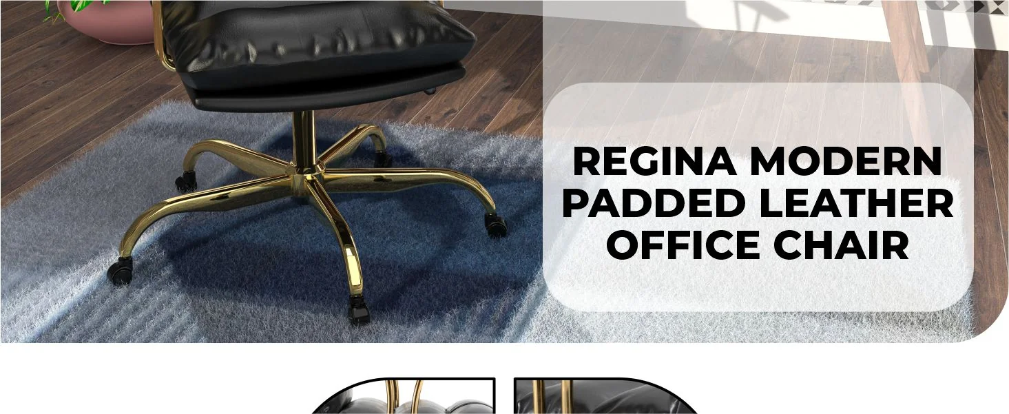 Regina Modern Executive Leather Office Chair