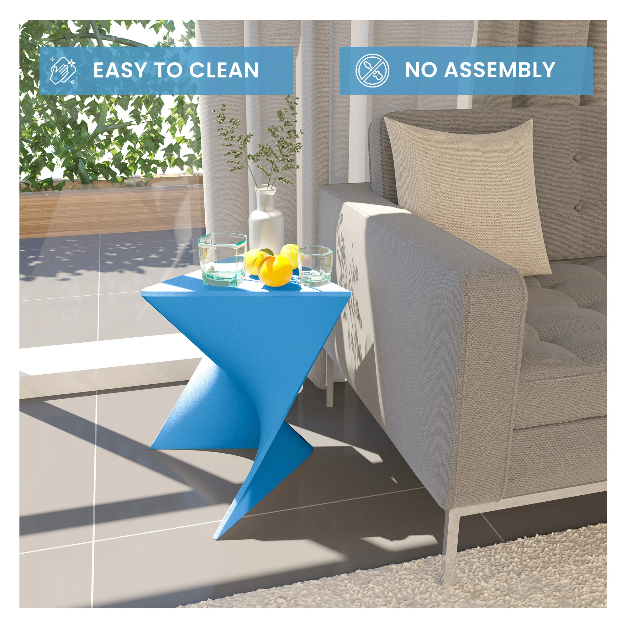 Randolph Modern Side Table Set of 4