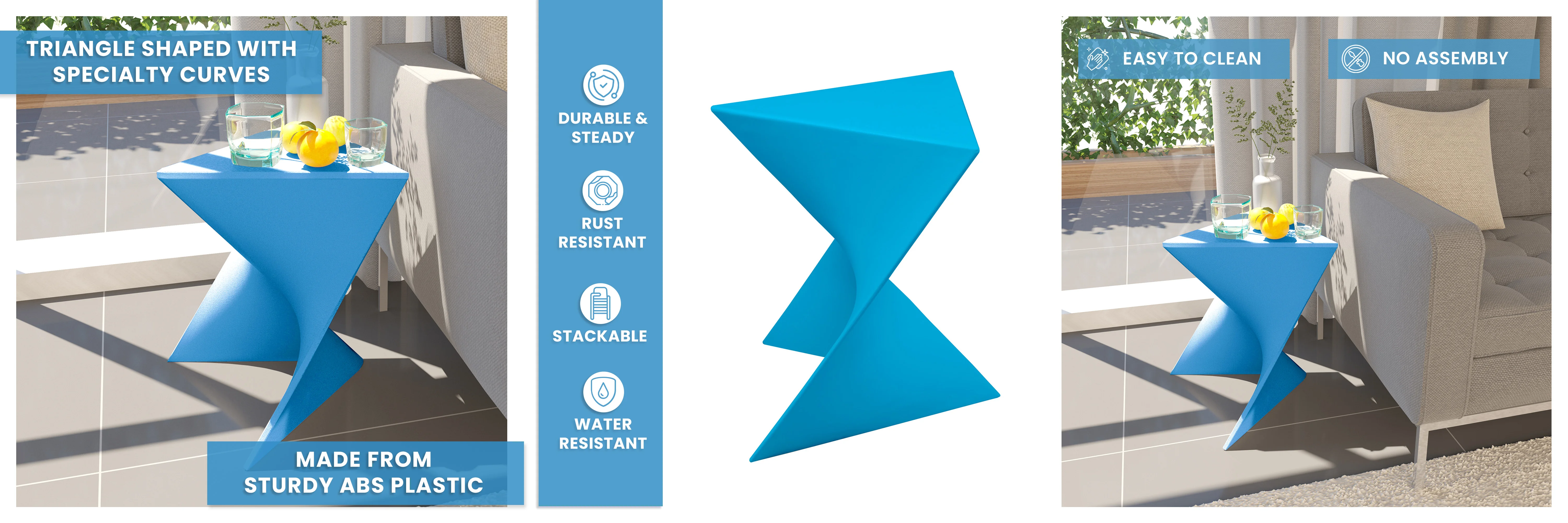 Randolph Modern Side Table Set of 4