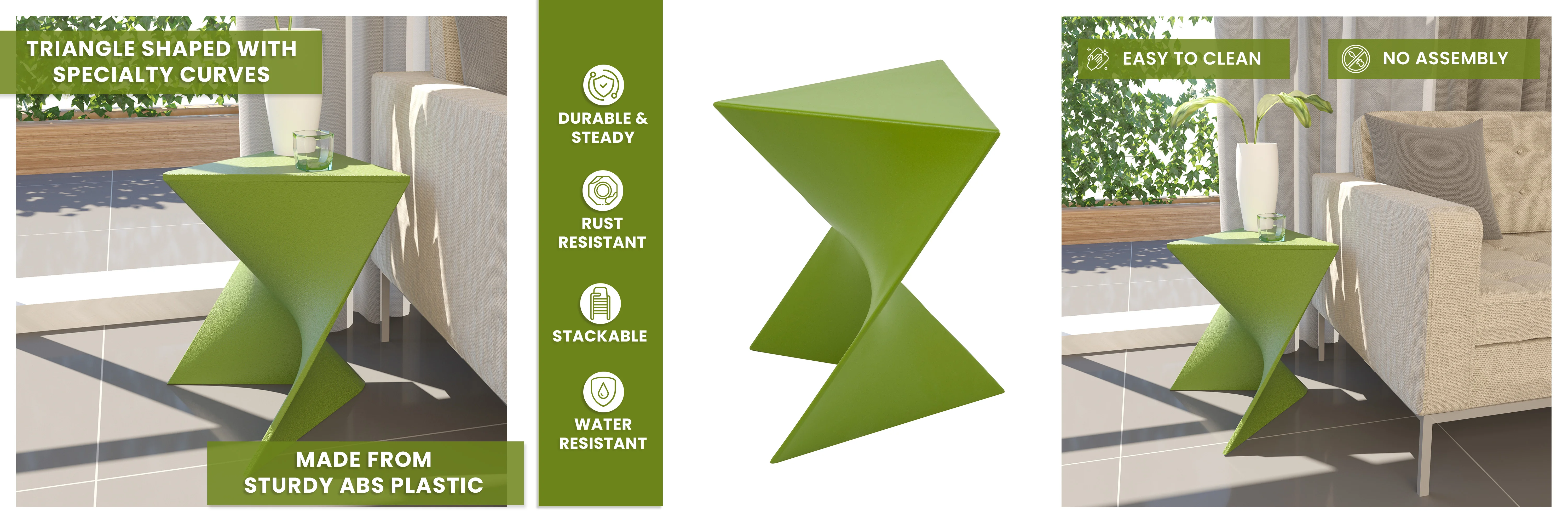 Randolph Modern Side Table Set of 2