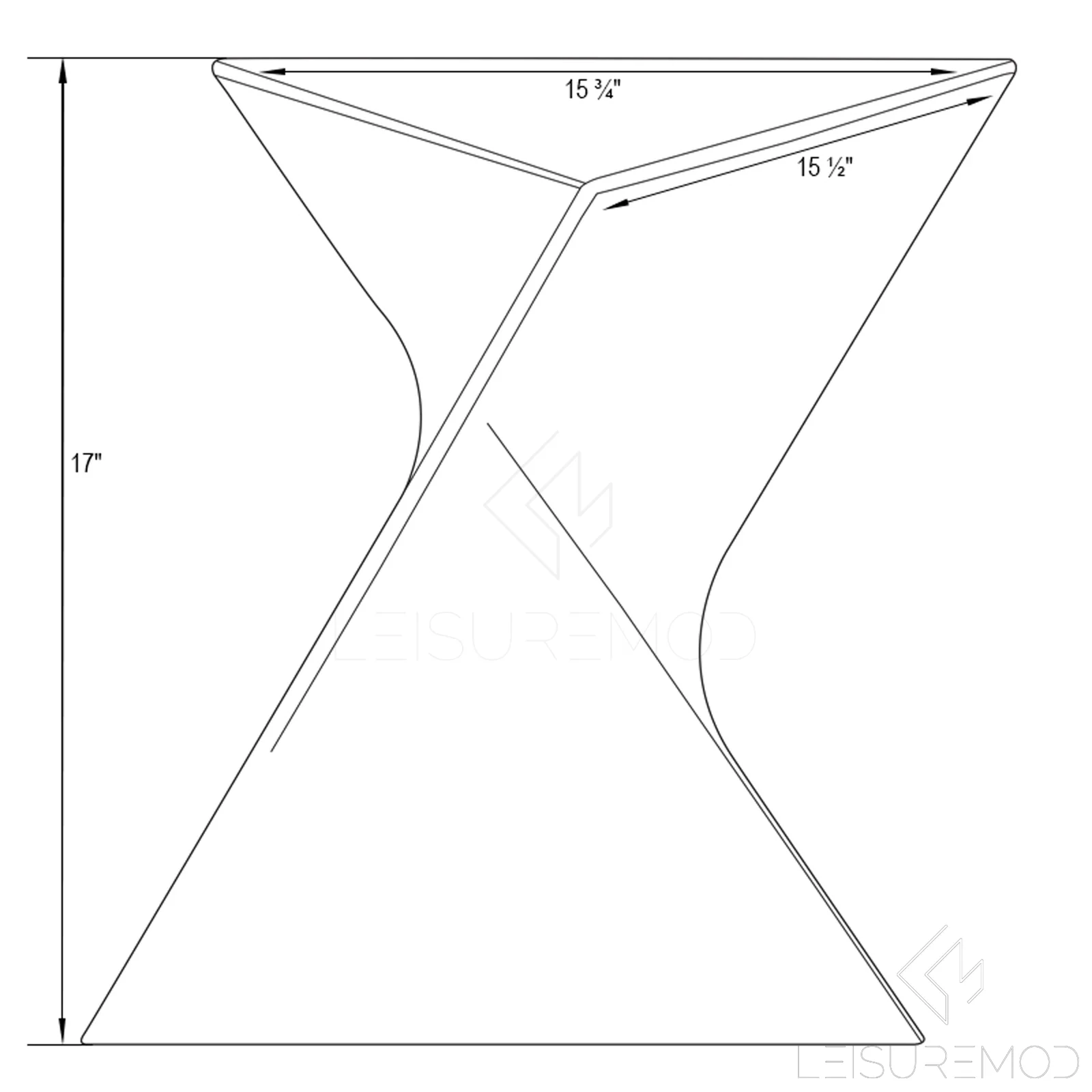 Randolph Modern Side Table Set of 4