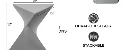 Randolph Modern Side Table Set of 4