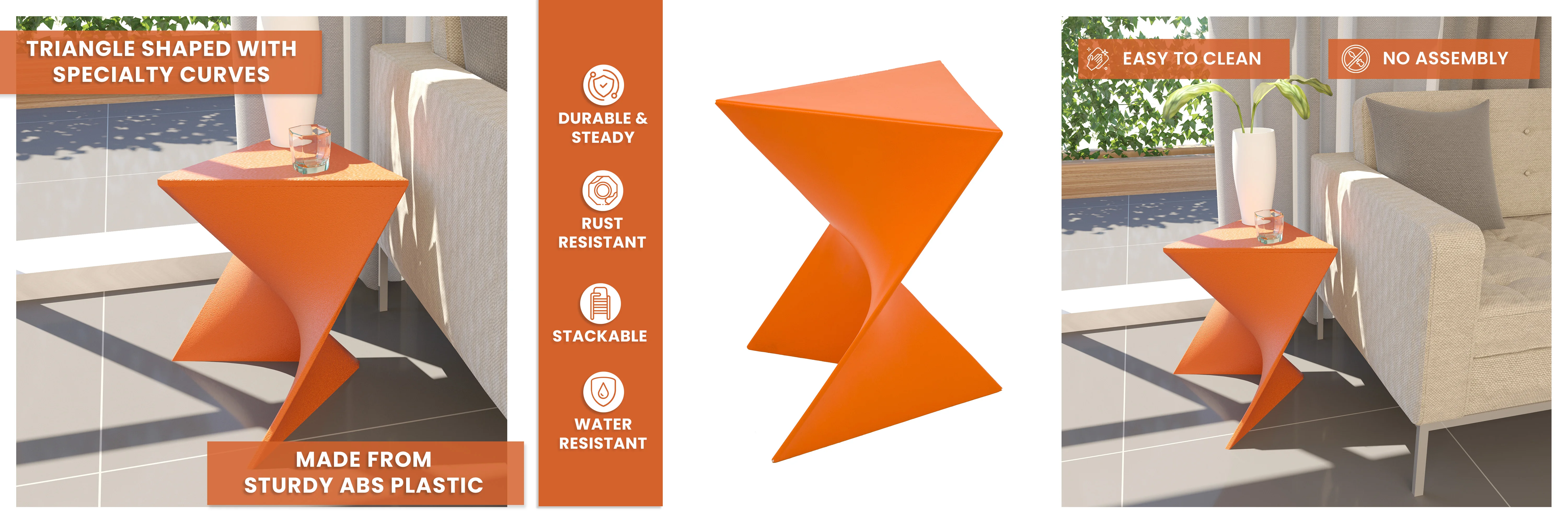 Randolph Modern Side Table Set of 2