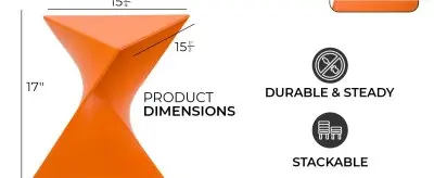 Randolph Modern Side Table Set of 4