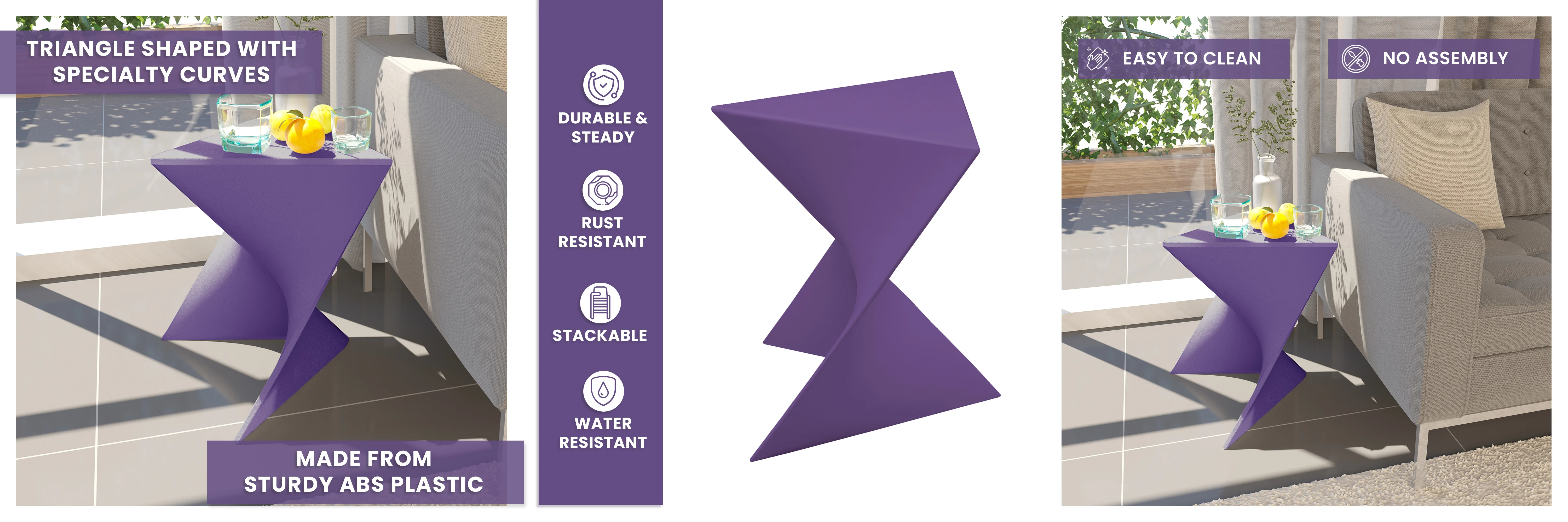 Randolph Modern Side Table Set of 2