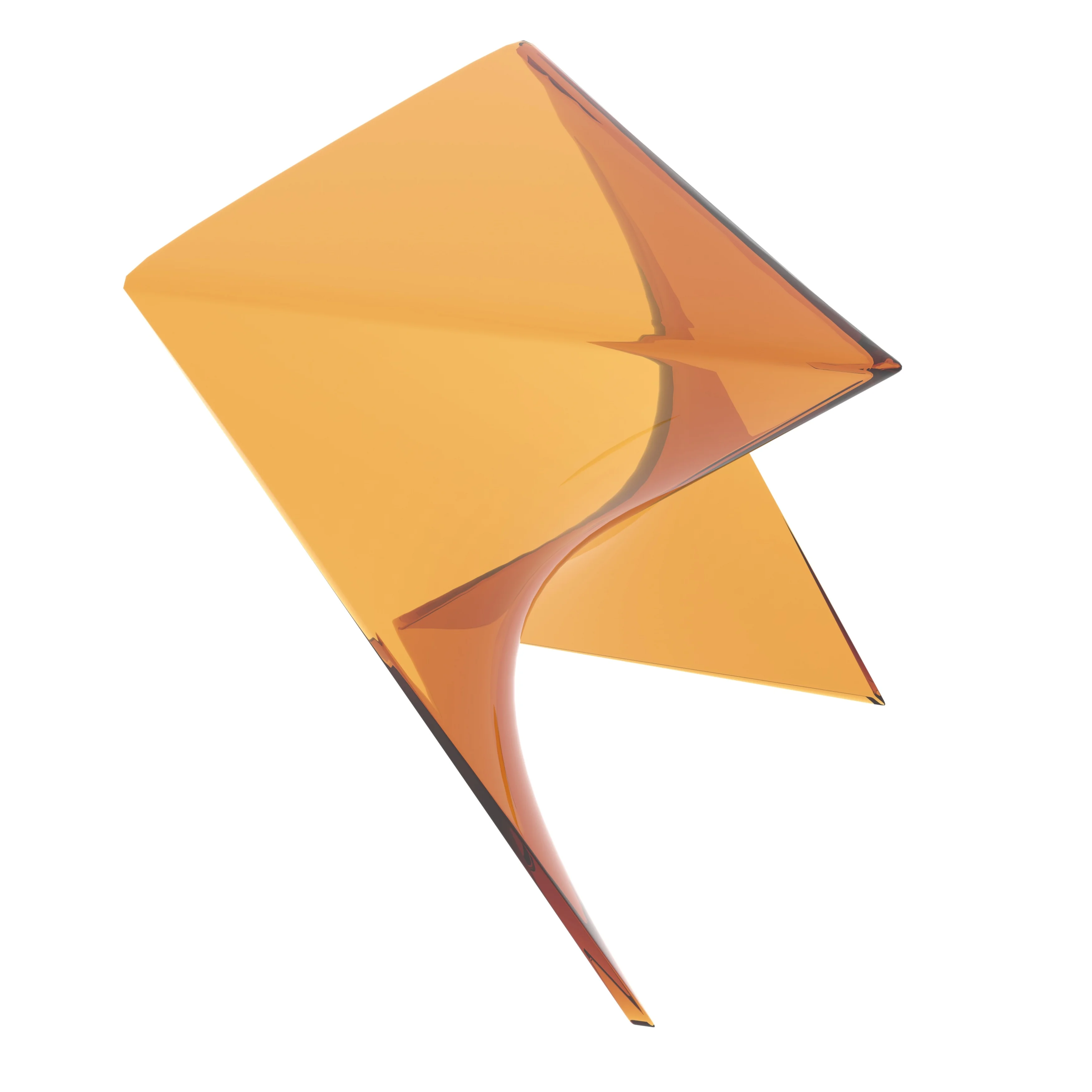 Randolph Modern Accent Side Table Indoor and Outdoor Use Transparant Tea Set of 4