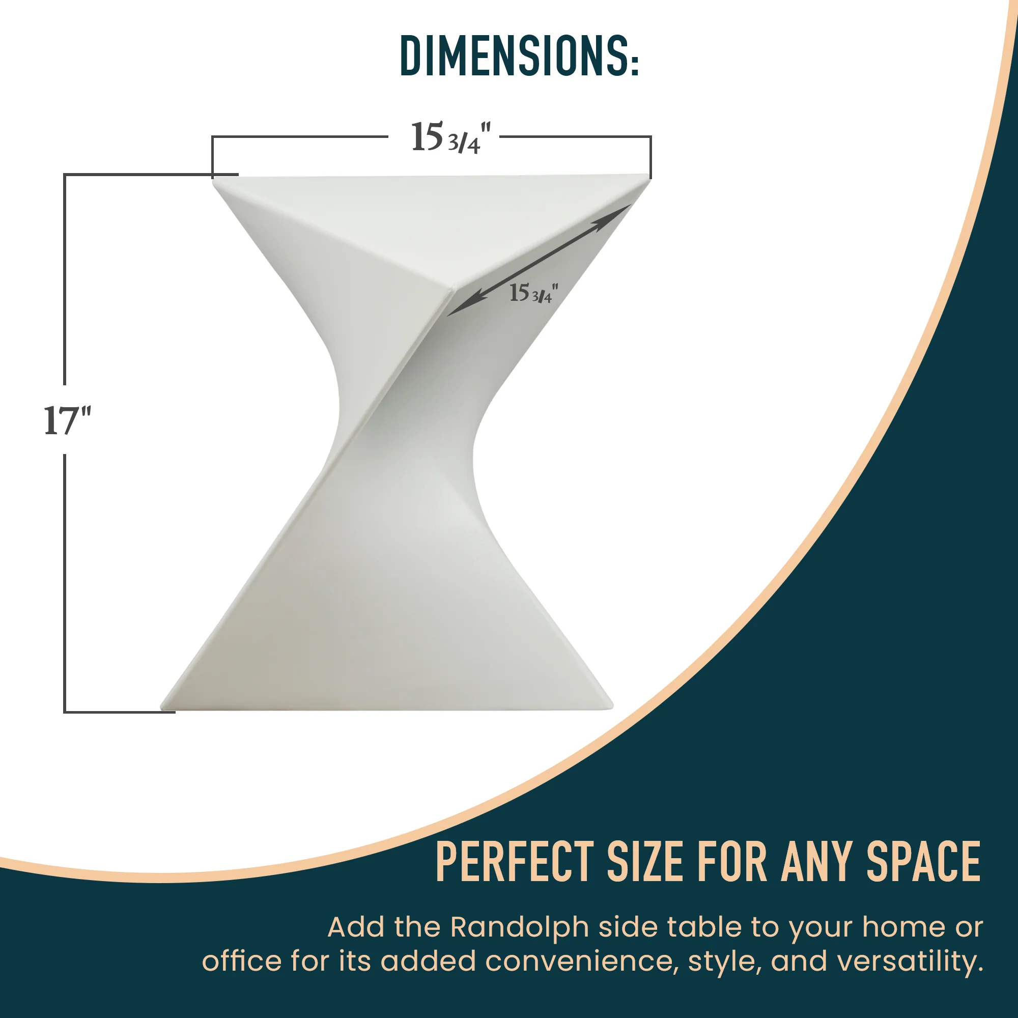 Randolph Modern Side Table Set of 4