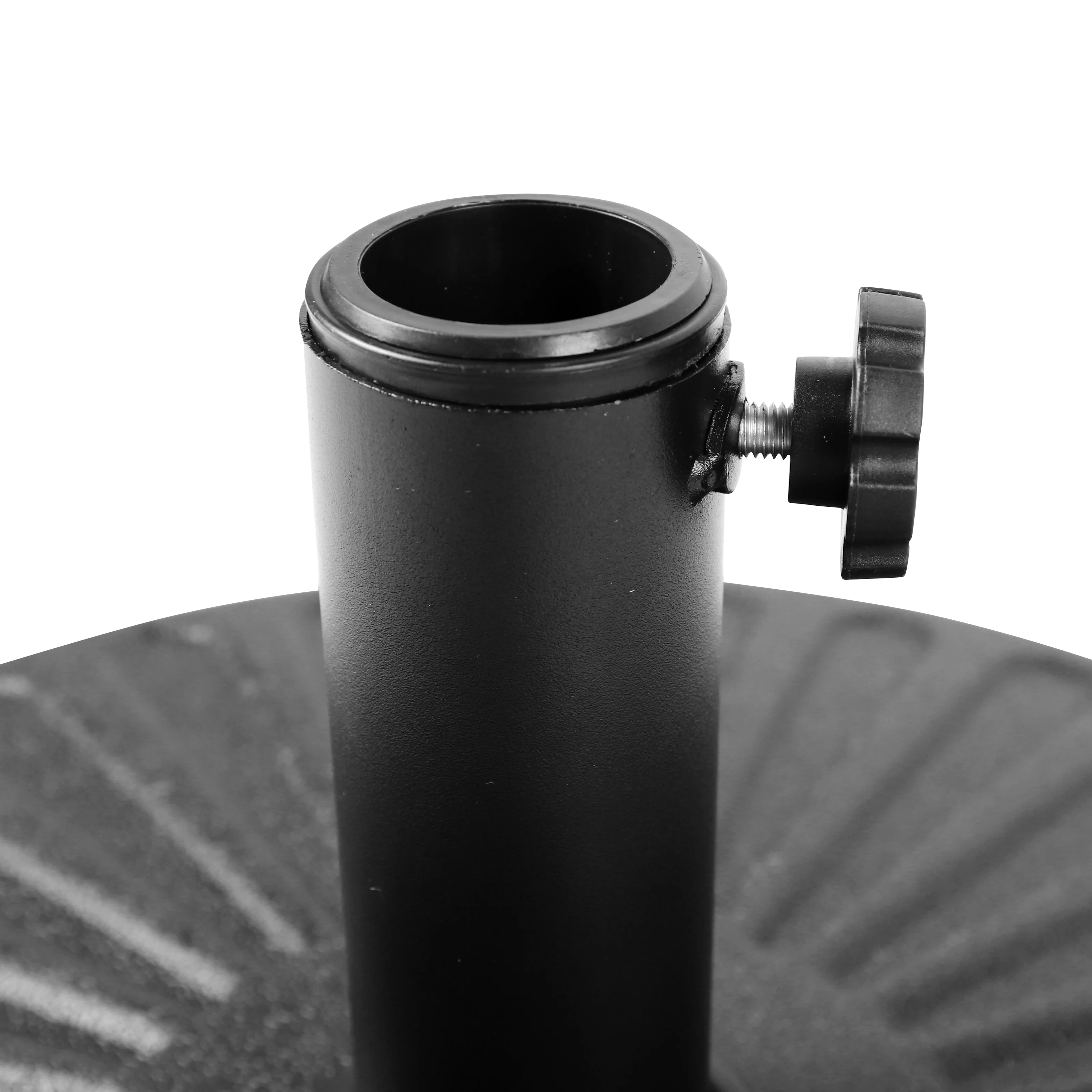 Sierra Outdoor Patio Umbrella with Base in Green