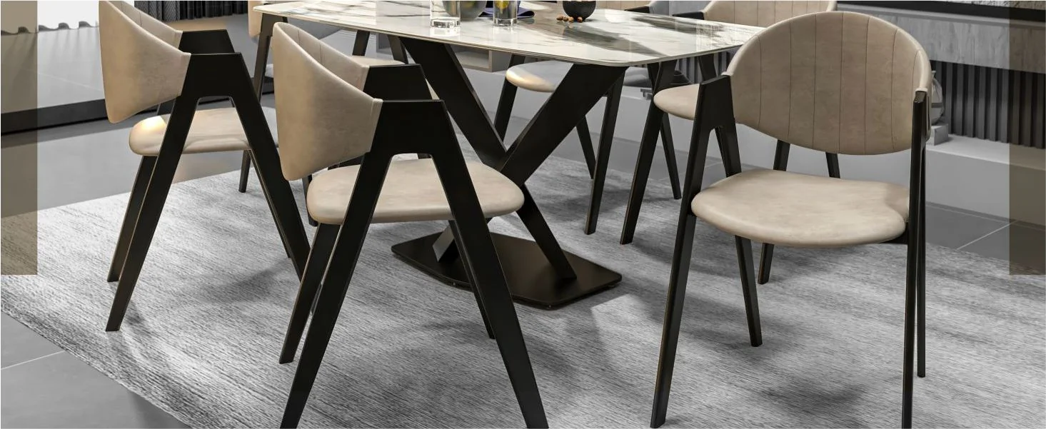 Savor Collection Modern Dining Chair in Toupe