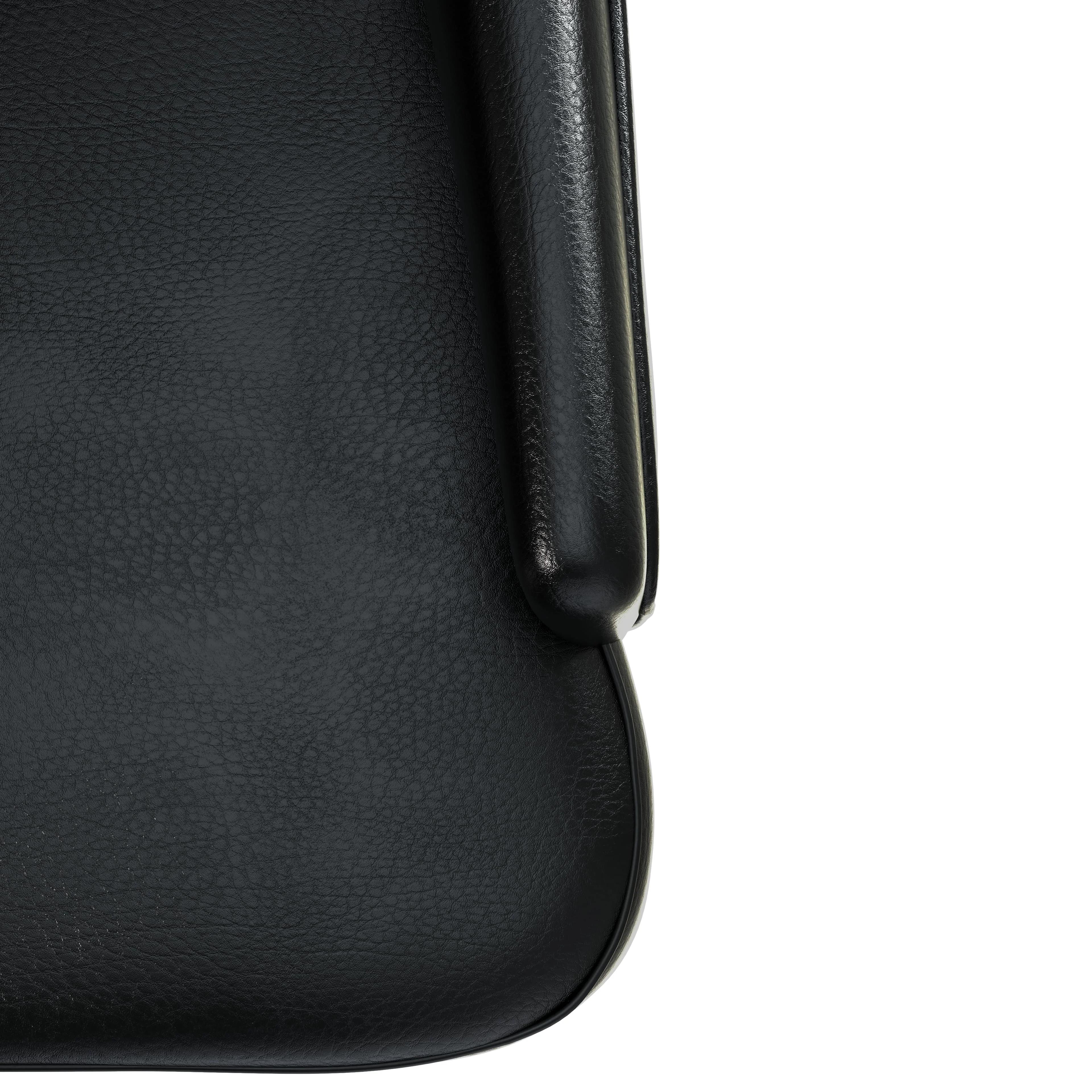 Spruce Collection Modern Wooden Dining Chair in Charcoal Grey Set of 4