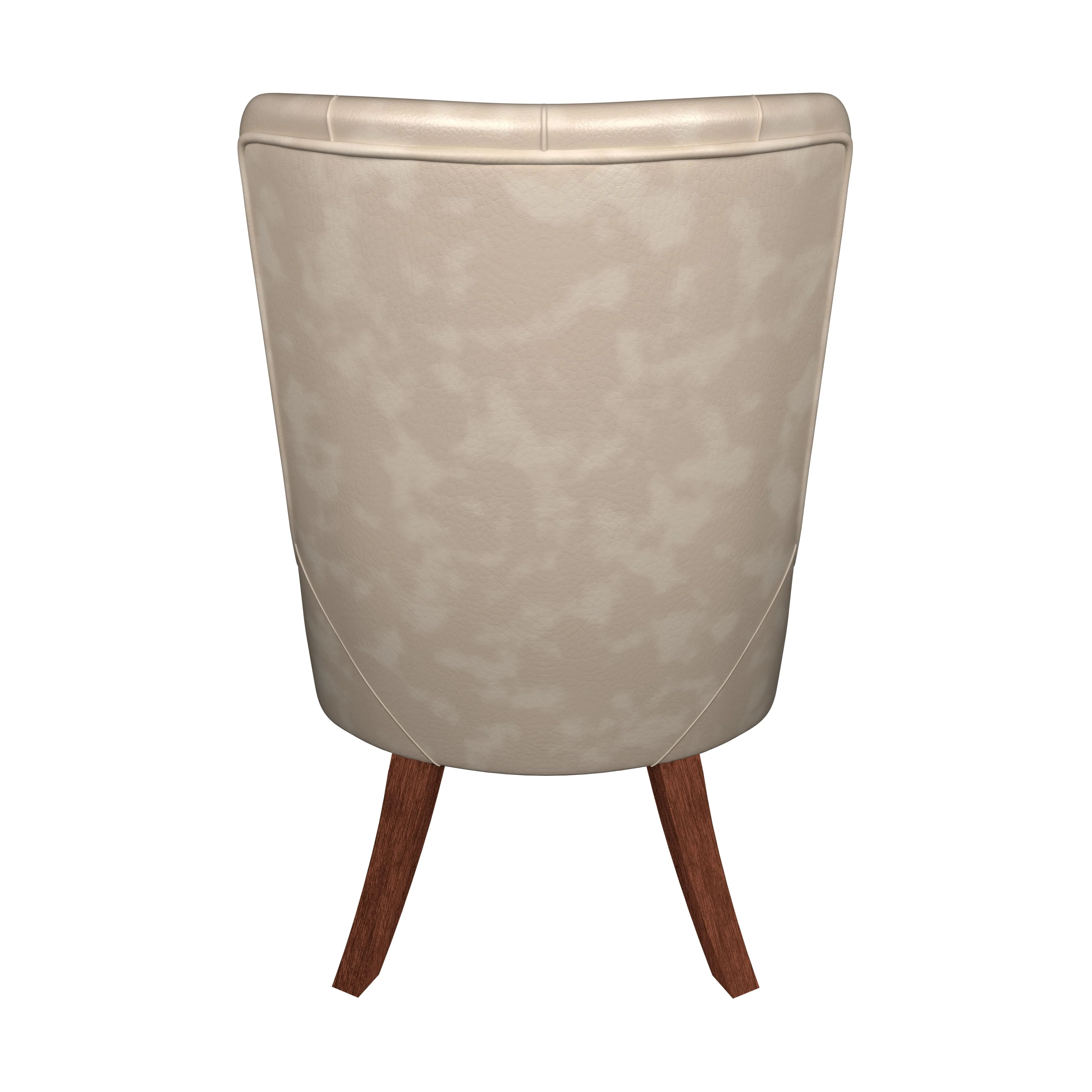 Spruce Collection Modern Wooden Dining Chair in Toupe Set of 4