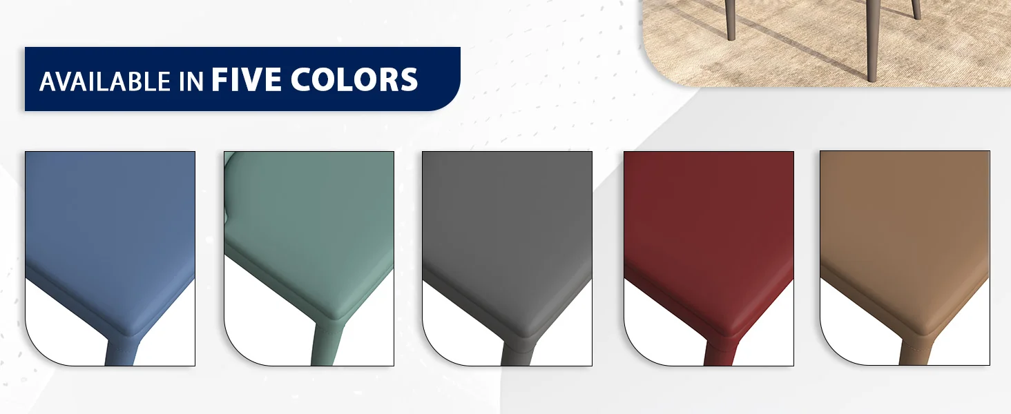 Seville Collection Modern Dining Chair in Grey