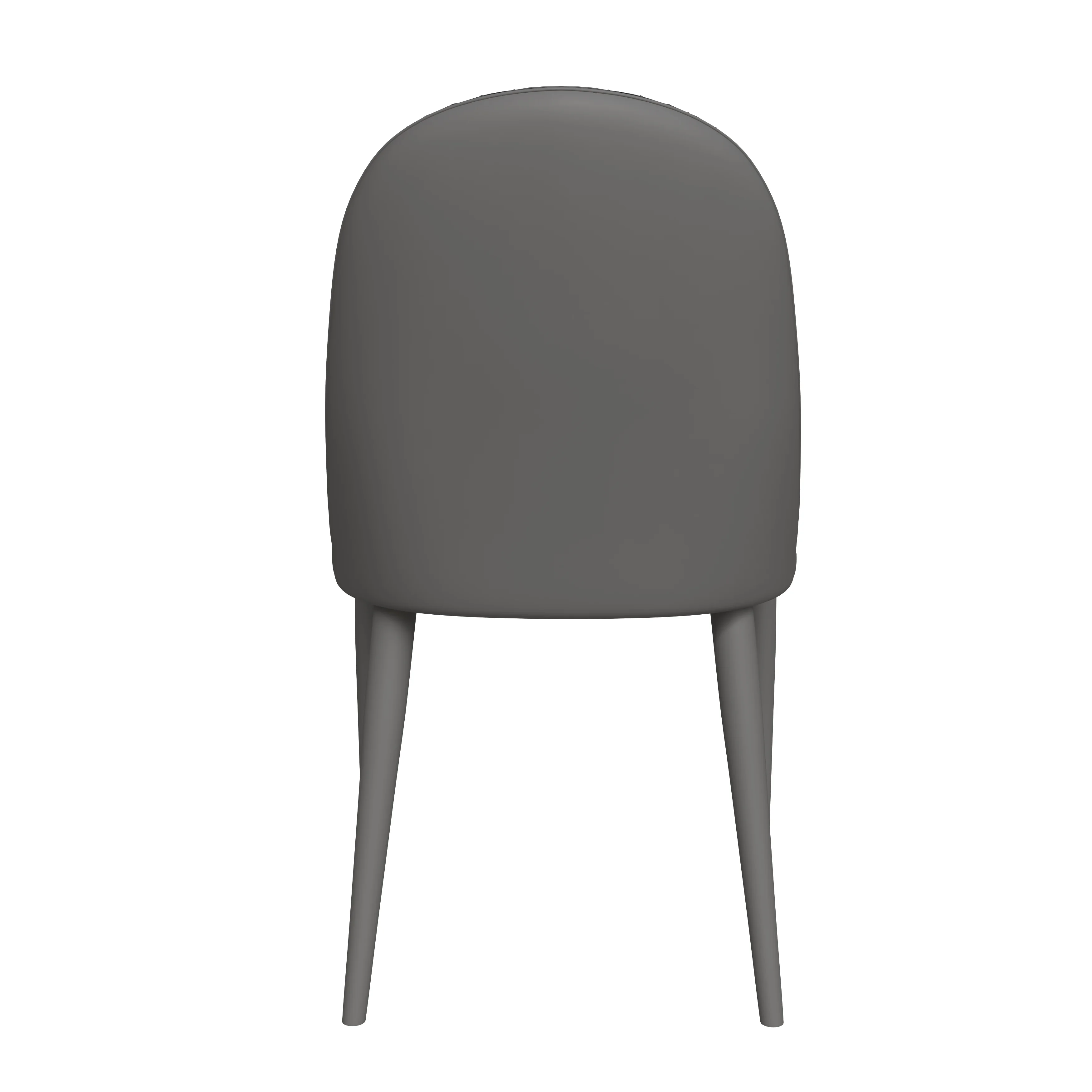 Seville Collection Modern Dining Chair in Grey - Set of 4