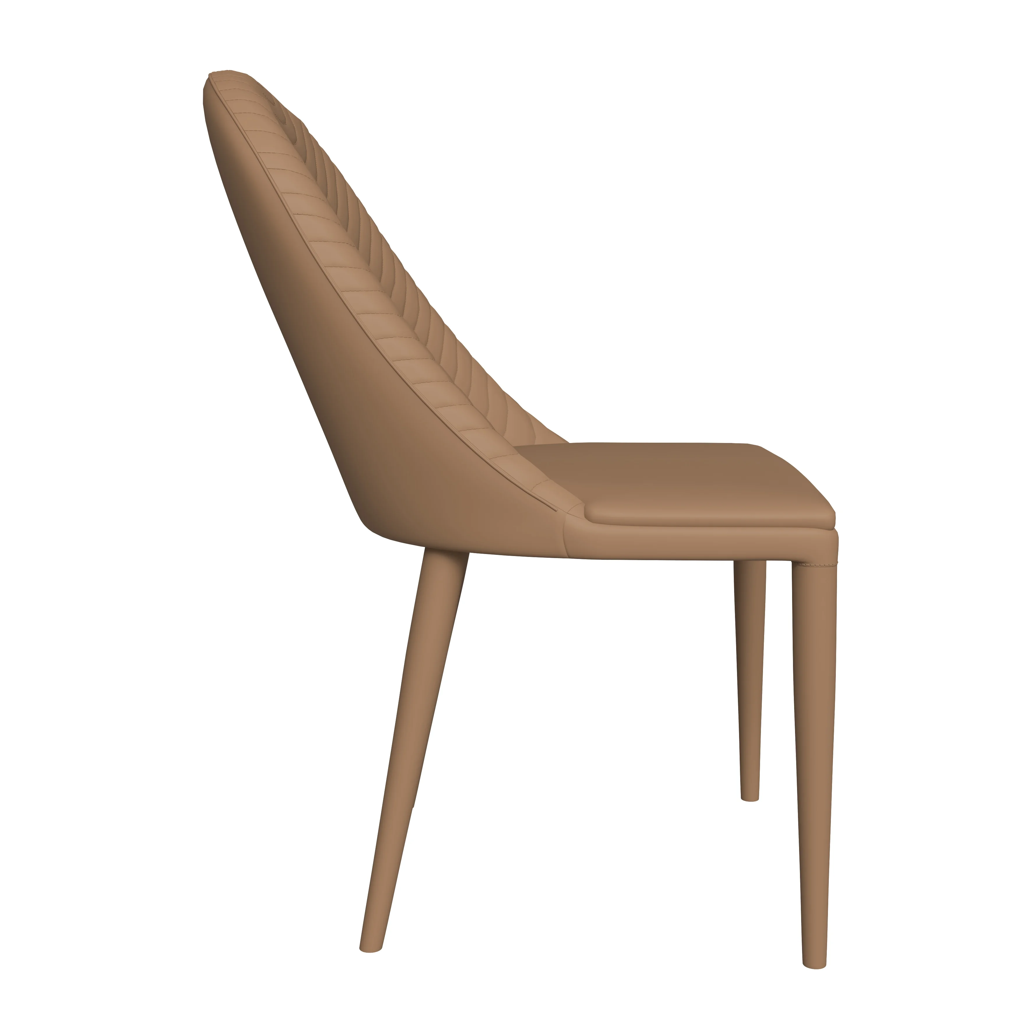 Seville Collection Modern Dining Chair in Toupe