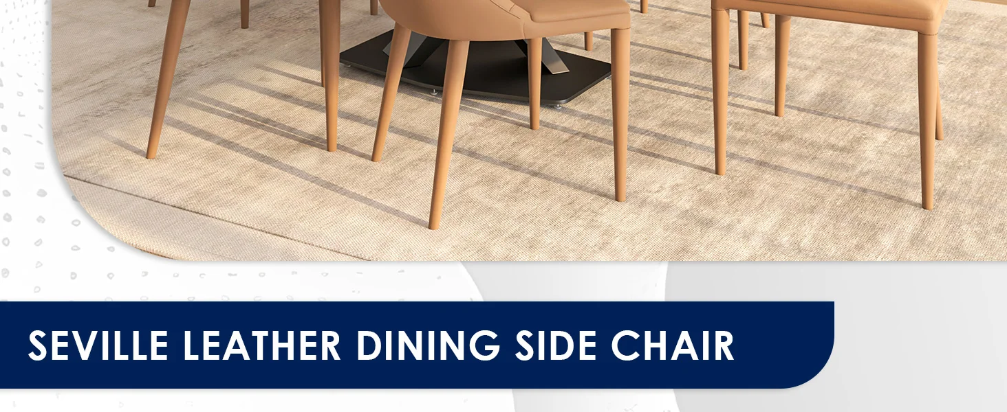 Seville Collection Modern Dining Chair in Toupe