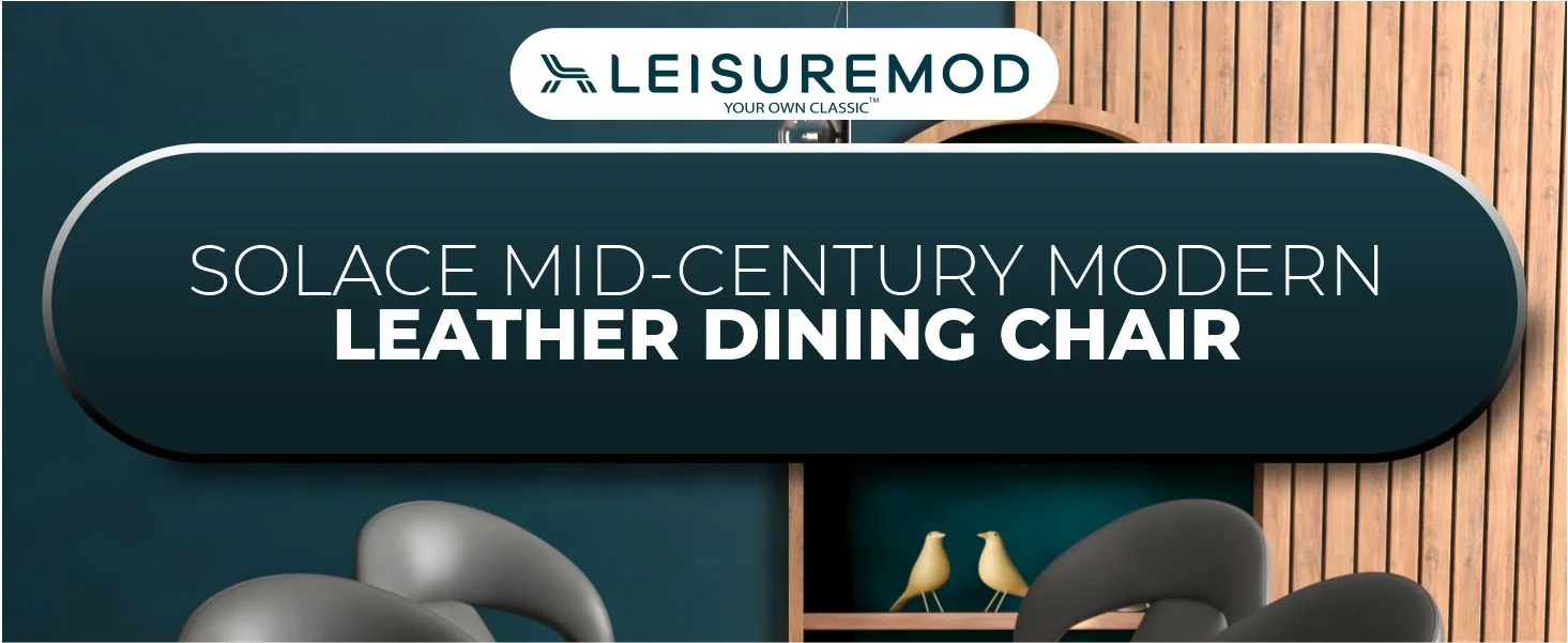 Solace Series Modern Dining Chair in Black