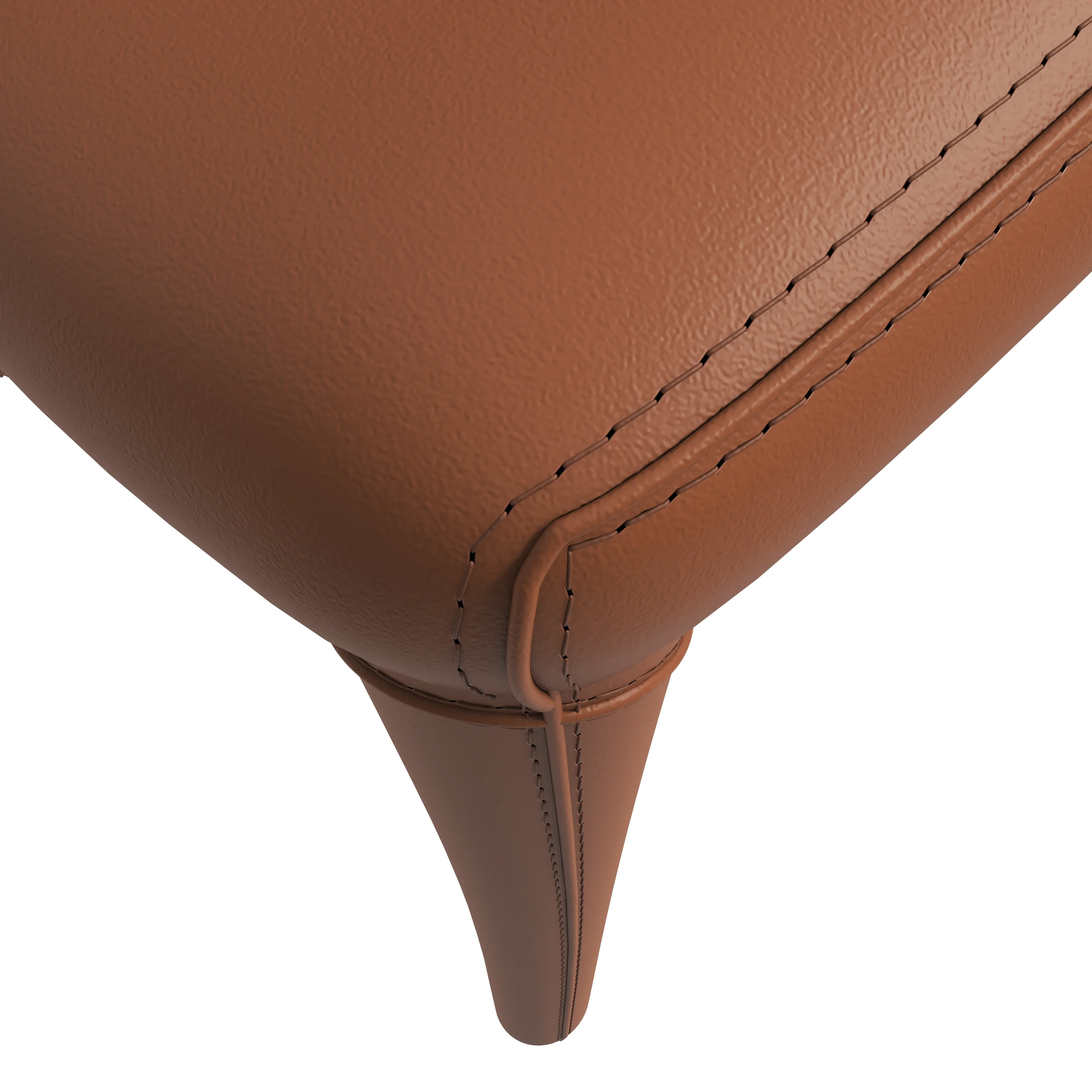 Solace Series Modern Dining Chair in Brown Set of 4